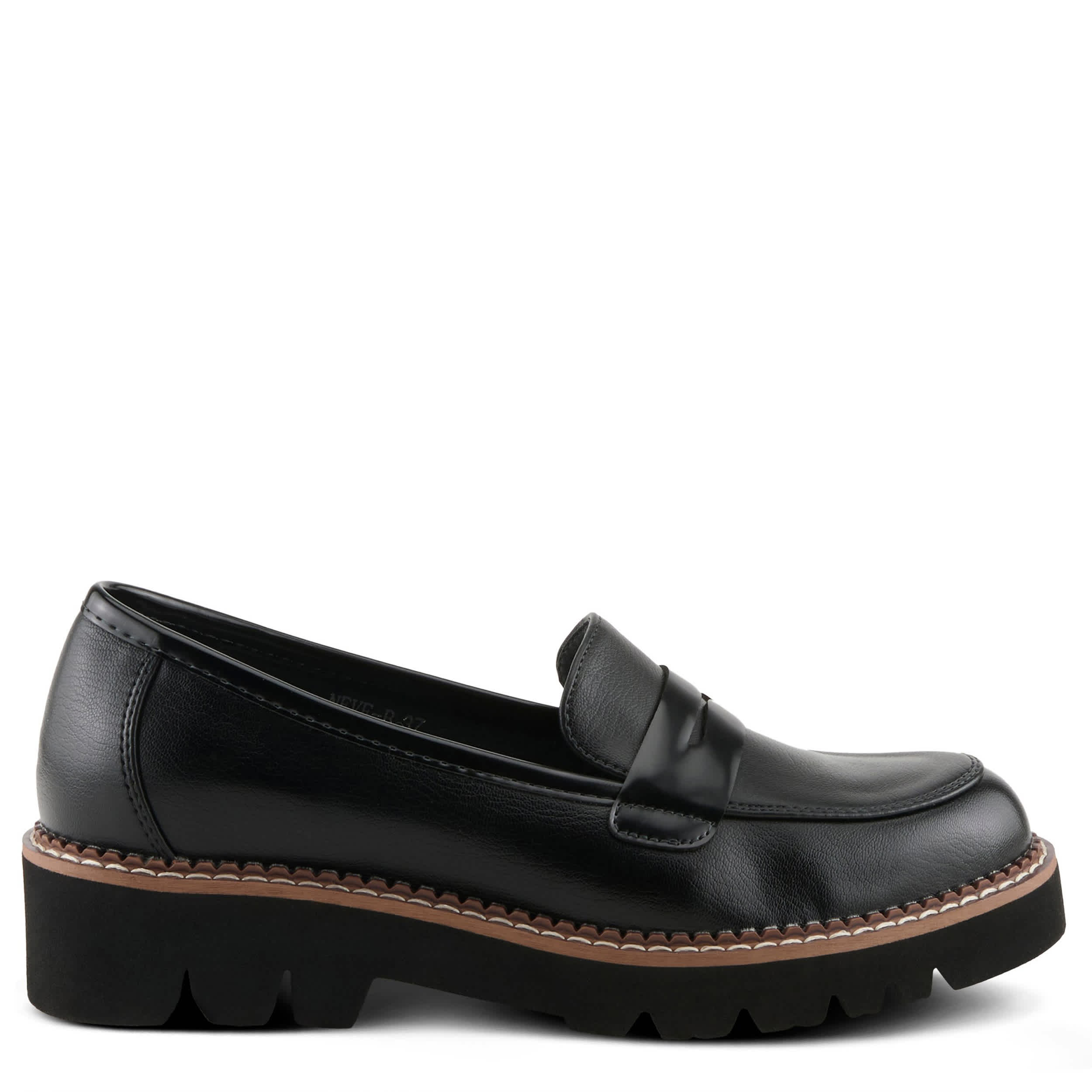 PATRIZIA-WOMENS NEVE LOAFER-BLACK & 