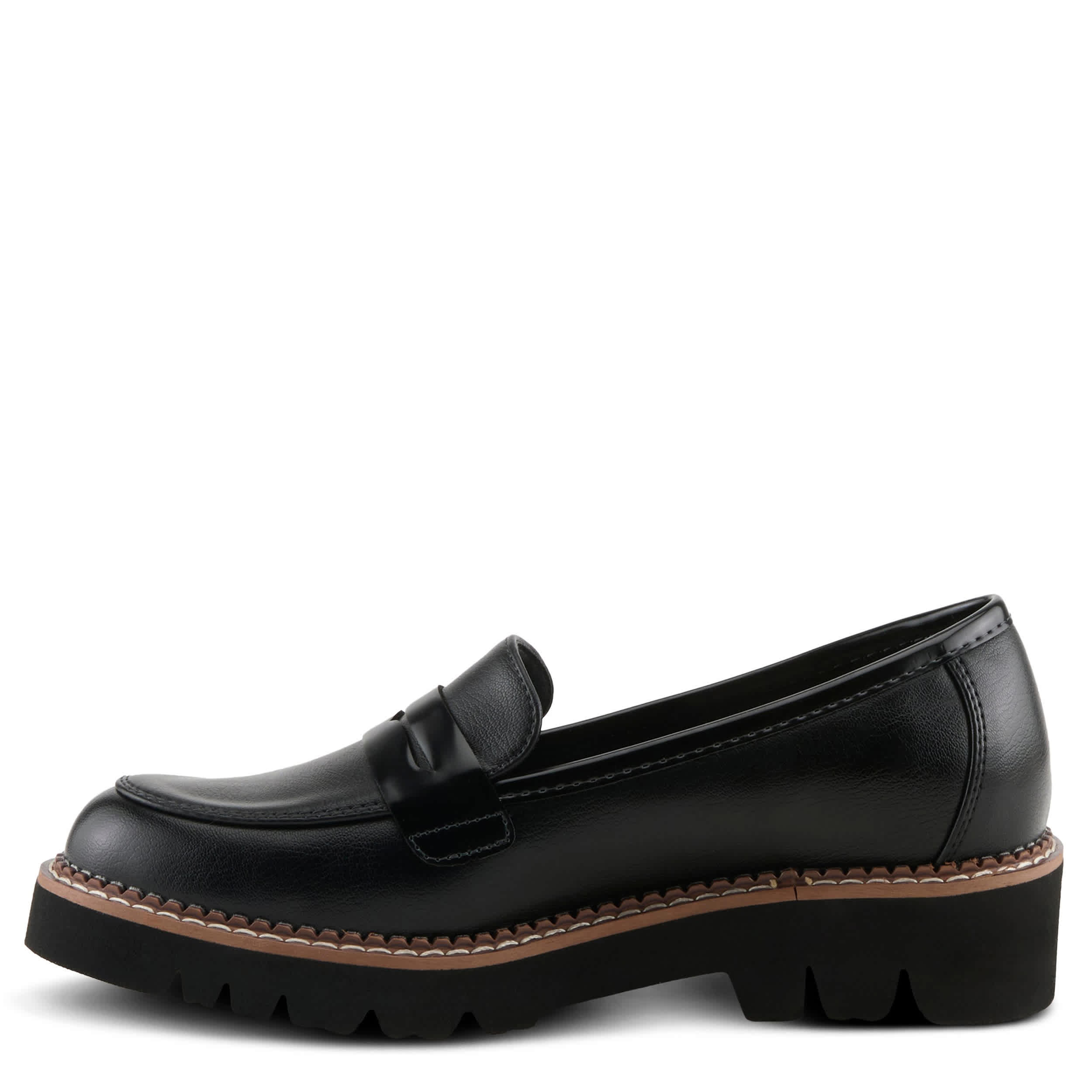PATRIZIA-WOMENS NEVE LOAFER-BLACK & 