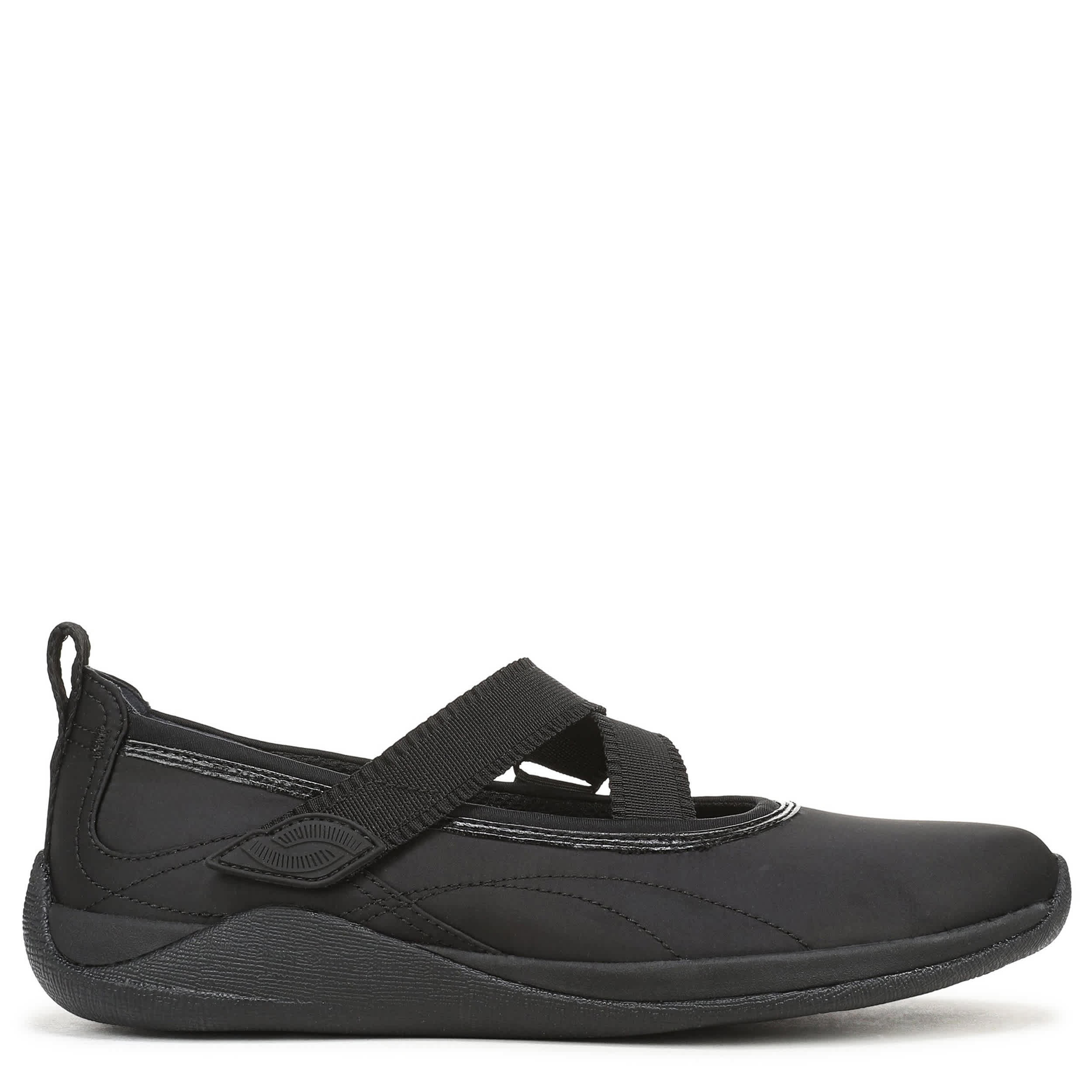 RYKA-WOMENS ERA MARY JANE LUXE SLIP ON SNEAKER-BLACK & 