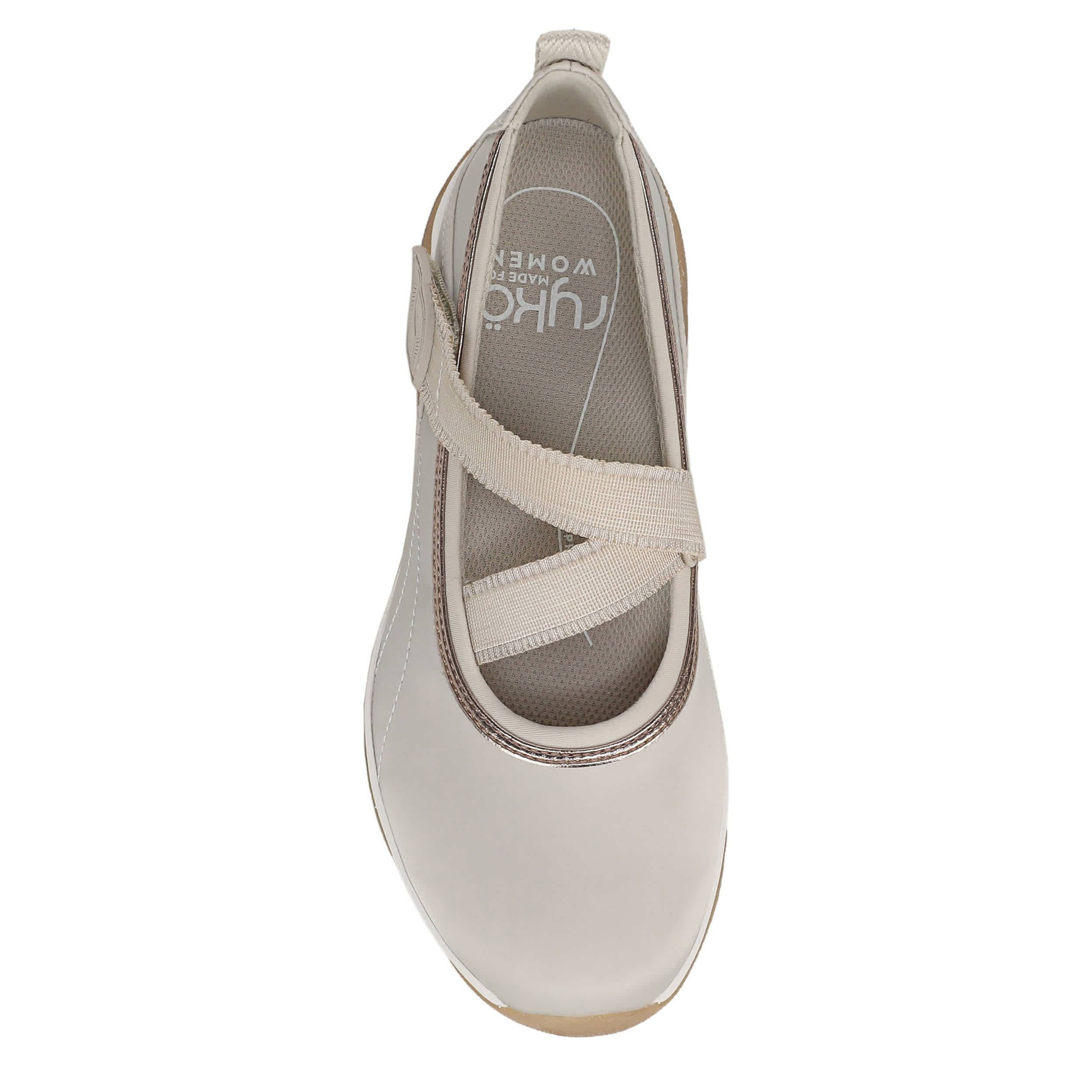 RYKA-WOMENS ERA MARY JANE LUXE SLIP ON SNEAKER-CHAMPAGNE & 