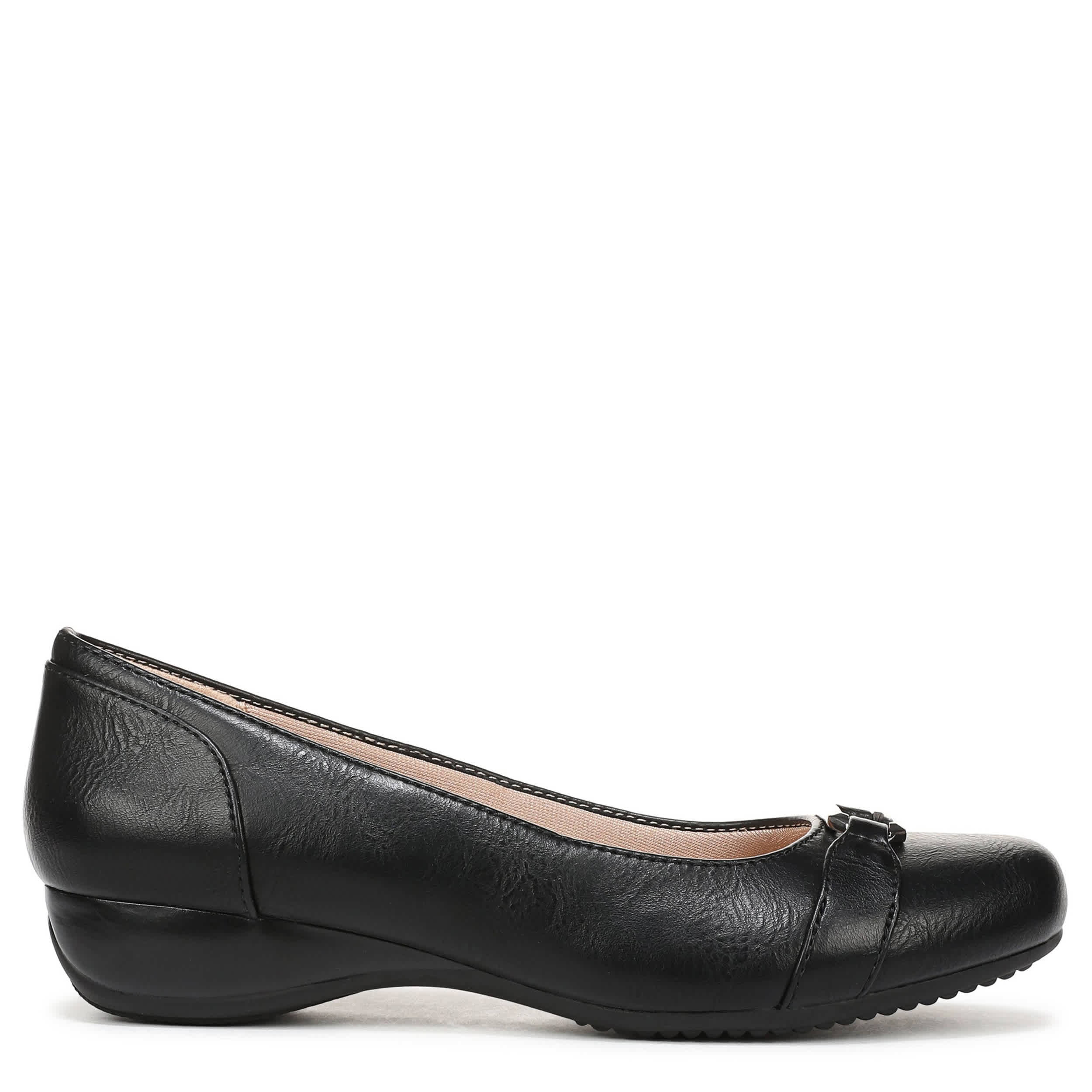 LIFESTRIDE-WOMENS DANIELA FLAT-BLACK & 