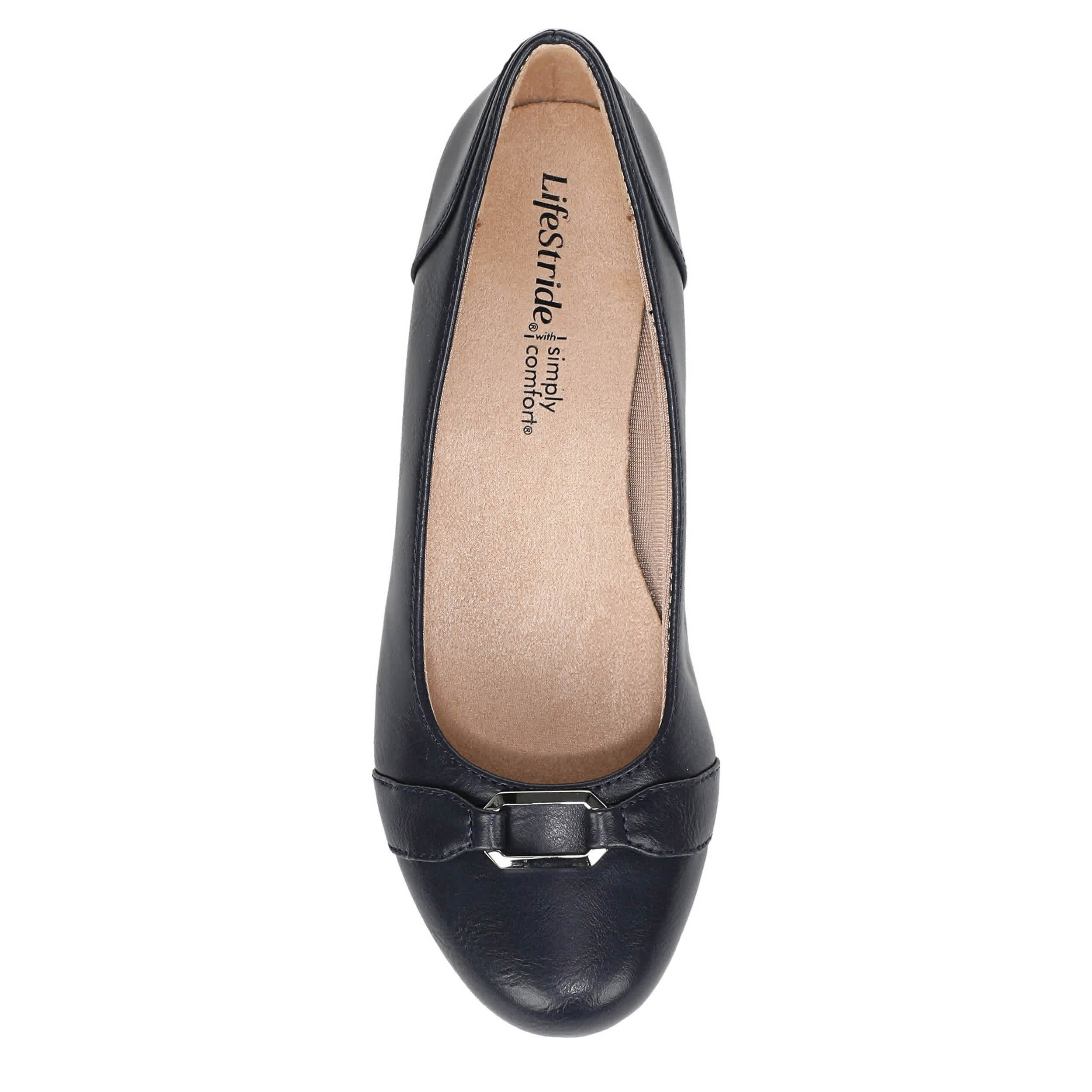 LIFESTRIDE-WOMENS DANIELA FLAT-NAVY & 