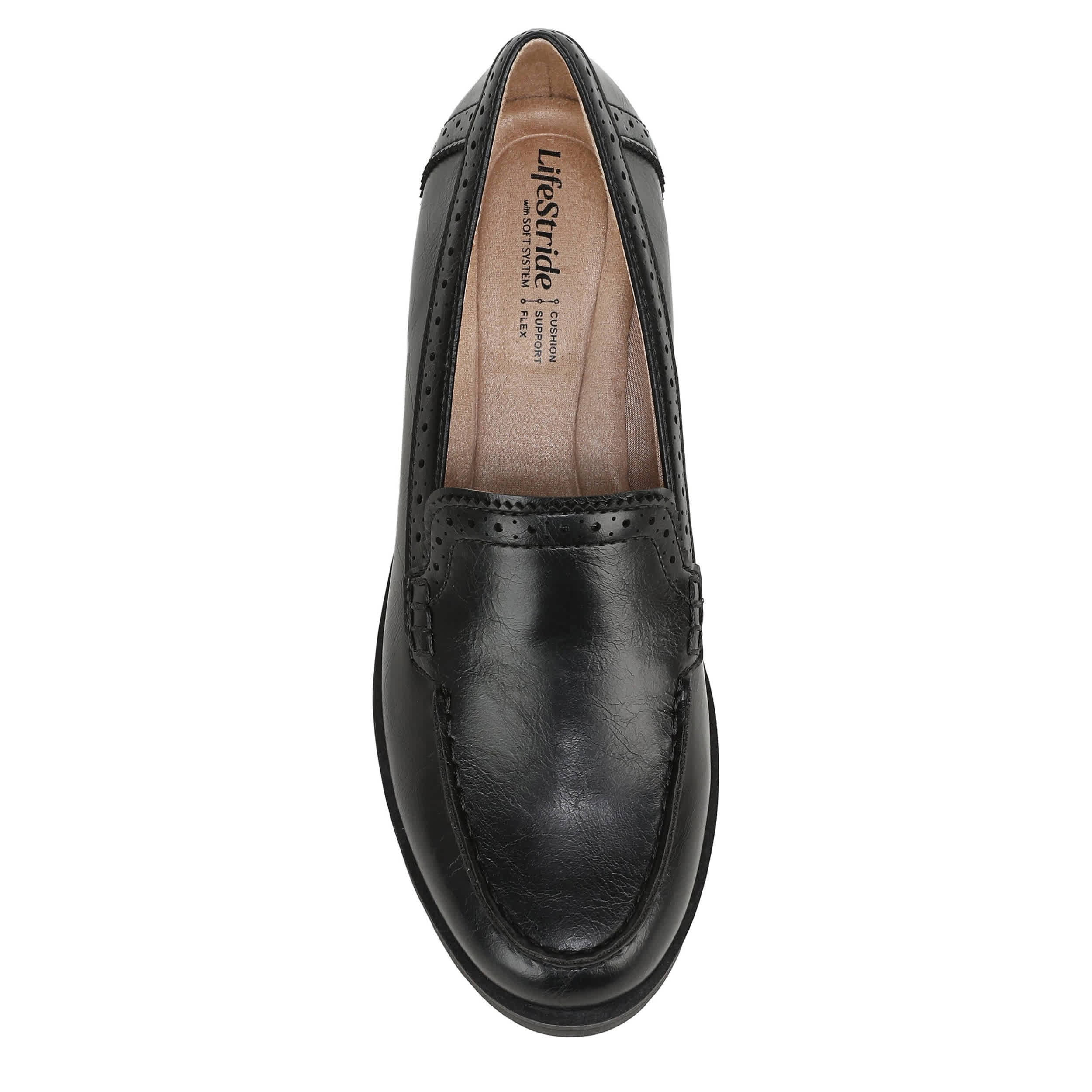 LIFESTRIDE-WOMENS LONDON 4 LOAFER-BLACK & 