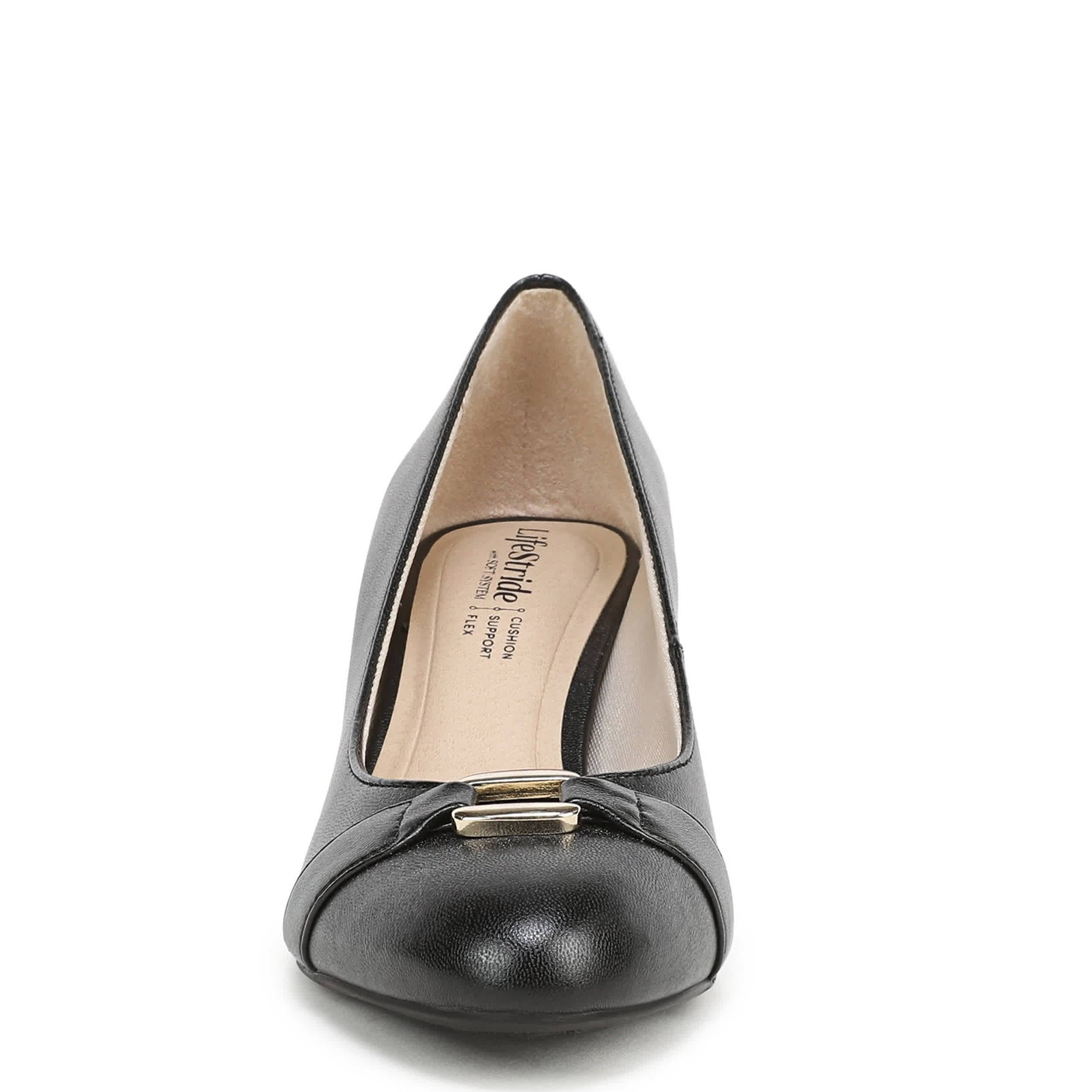 LIFESTRIDE-WOMENS TAVI PUMP-BLACK & 