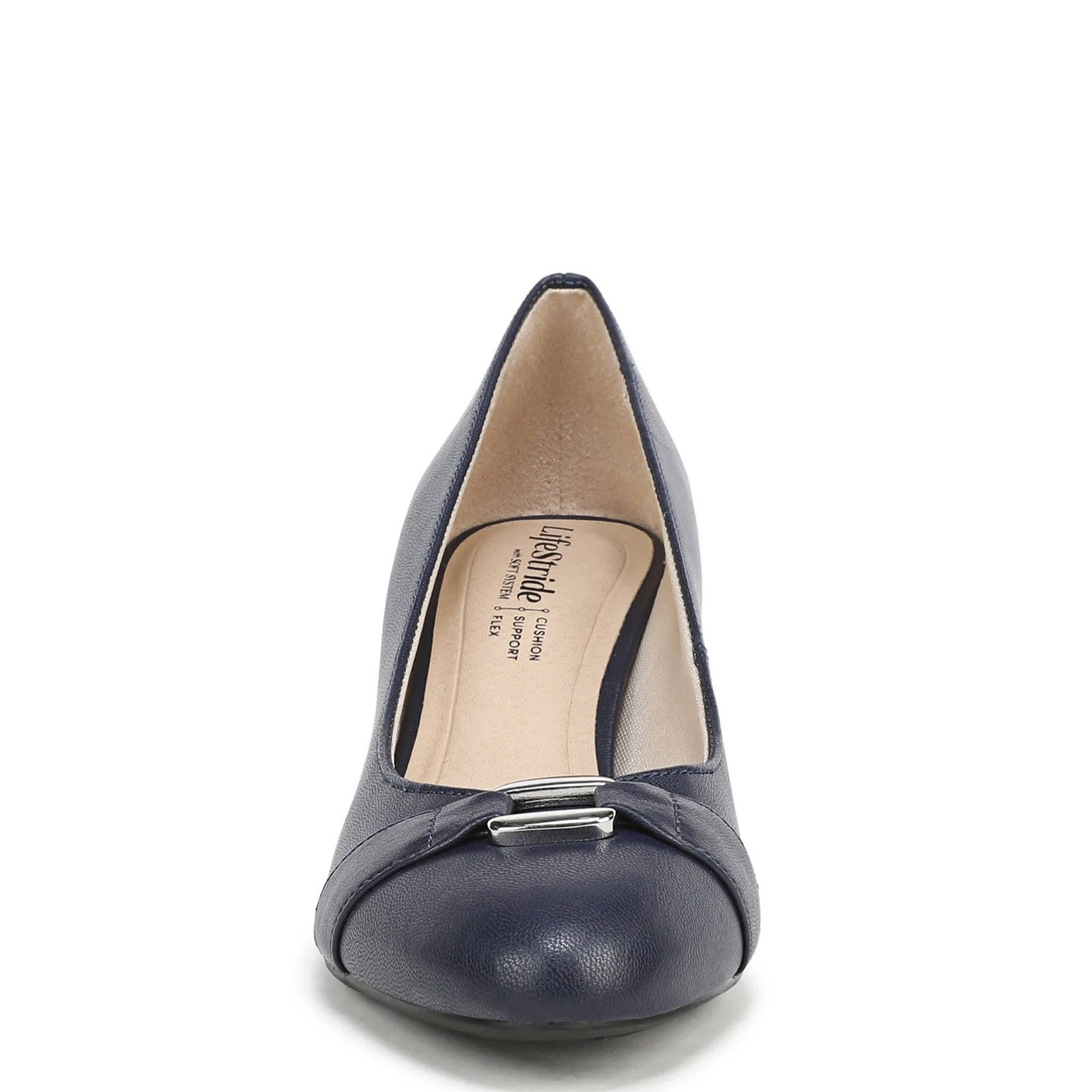 LIFESTRIDE-WOMENS TAVI PUMP-DARK BLUE & 