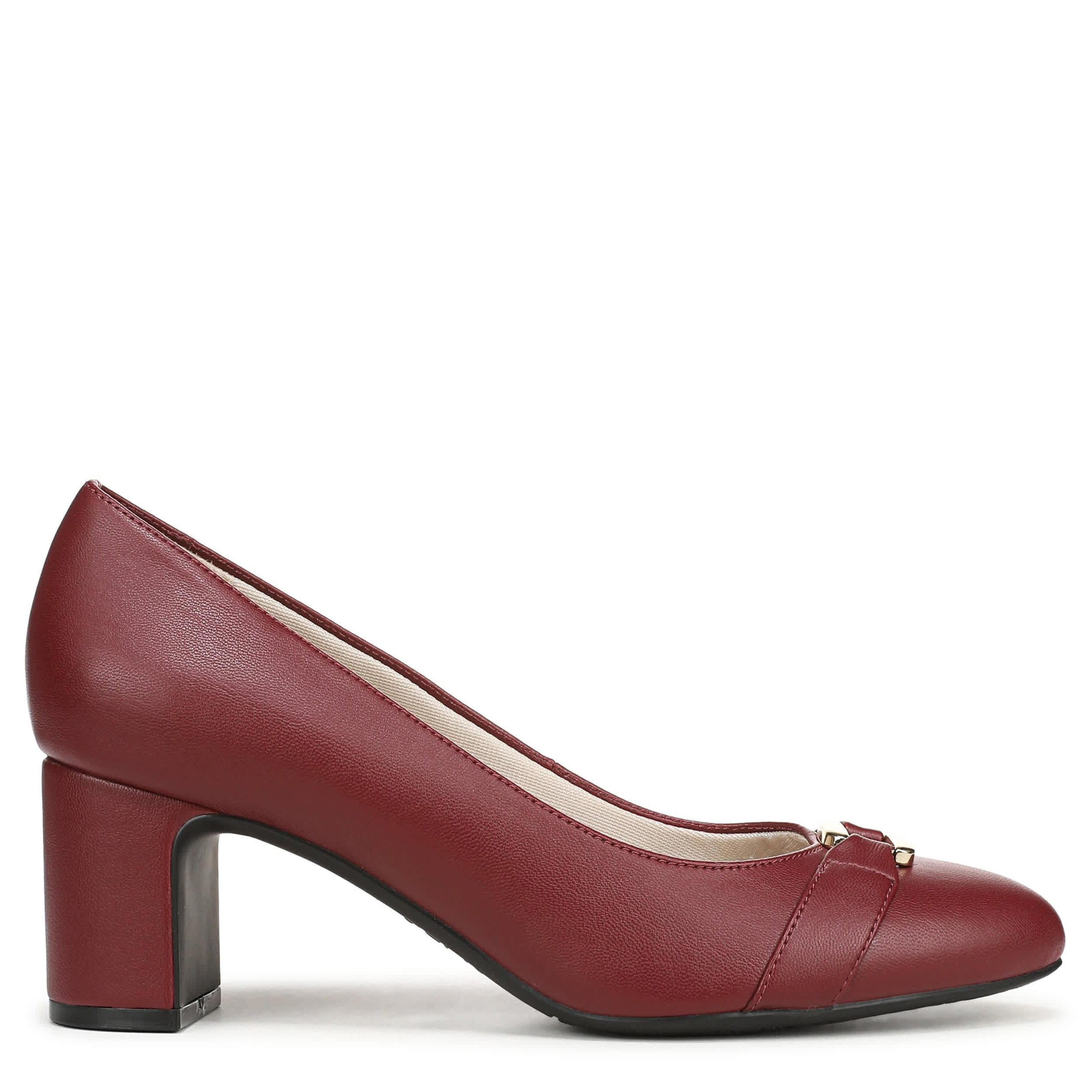 LIFESTRIDE-WOMENS TAVI PUMP-DARK RED & 