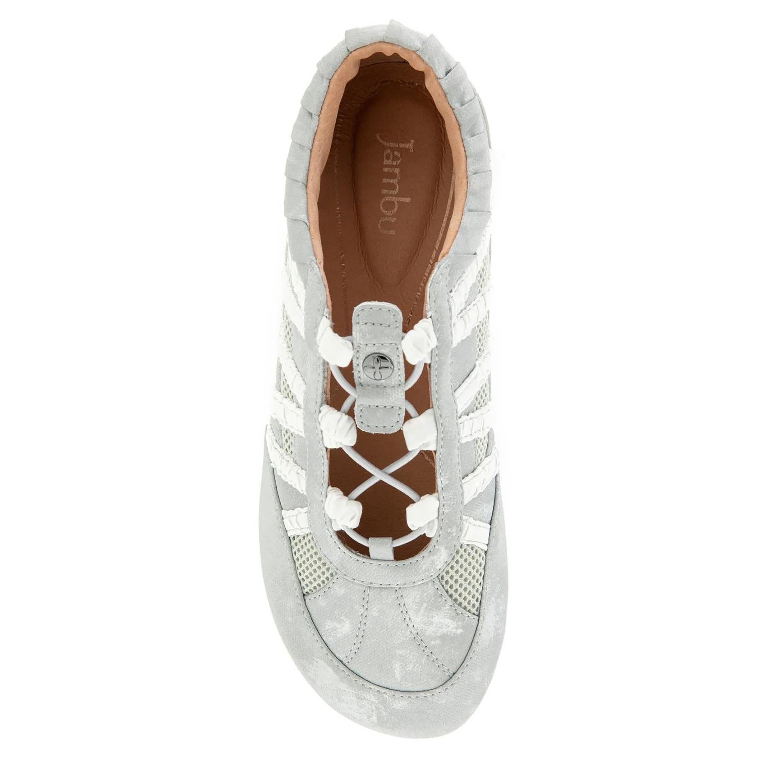 JAMBU-WOMENS NADIA SNEAKER-SILVER & 