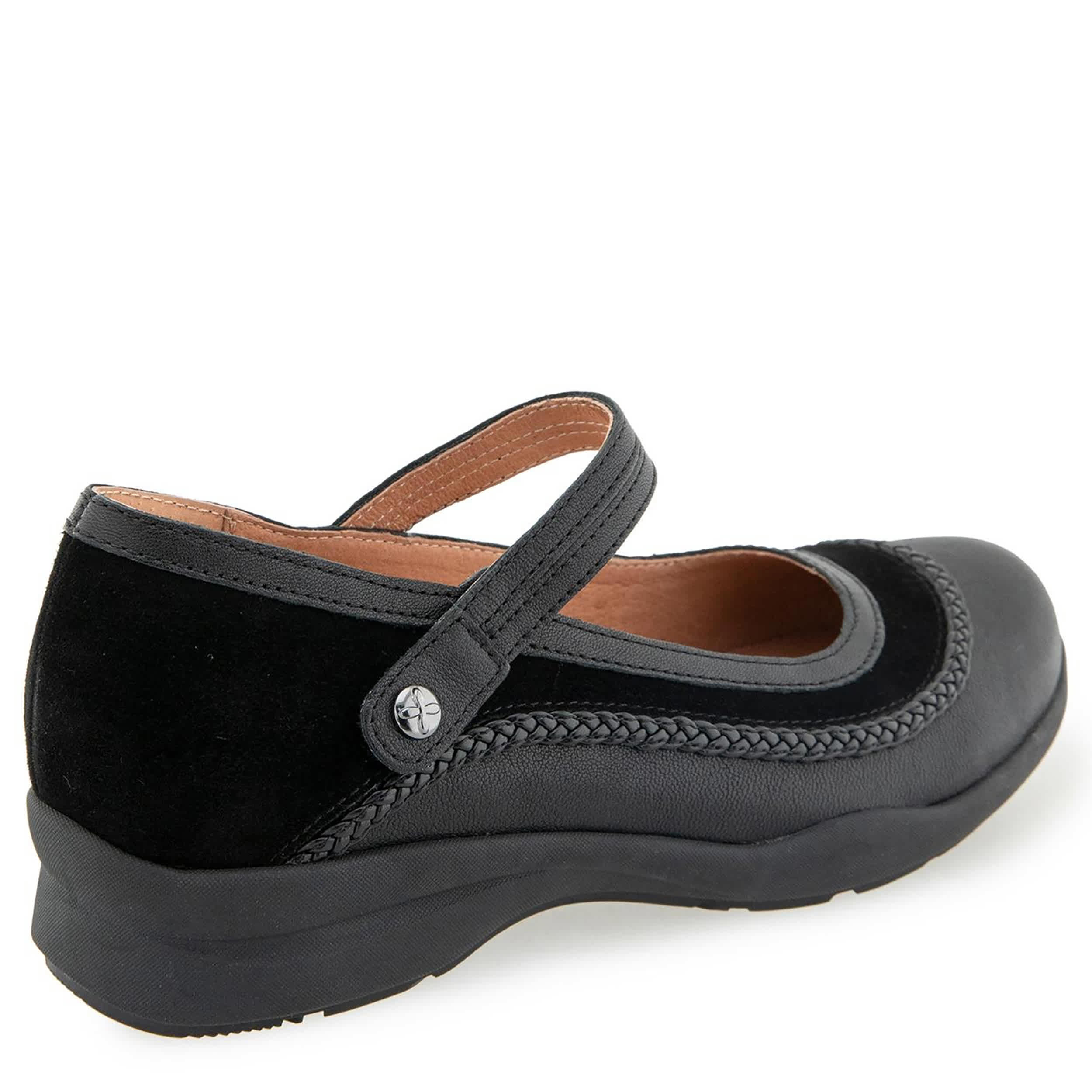 JAMBU-WOMENS TERRALILLY MARY JANE FLAT-BLACK & 