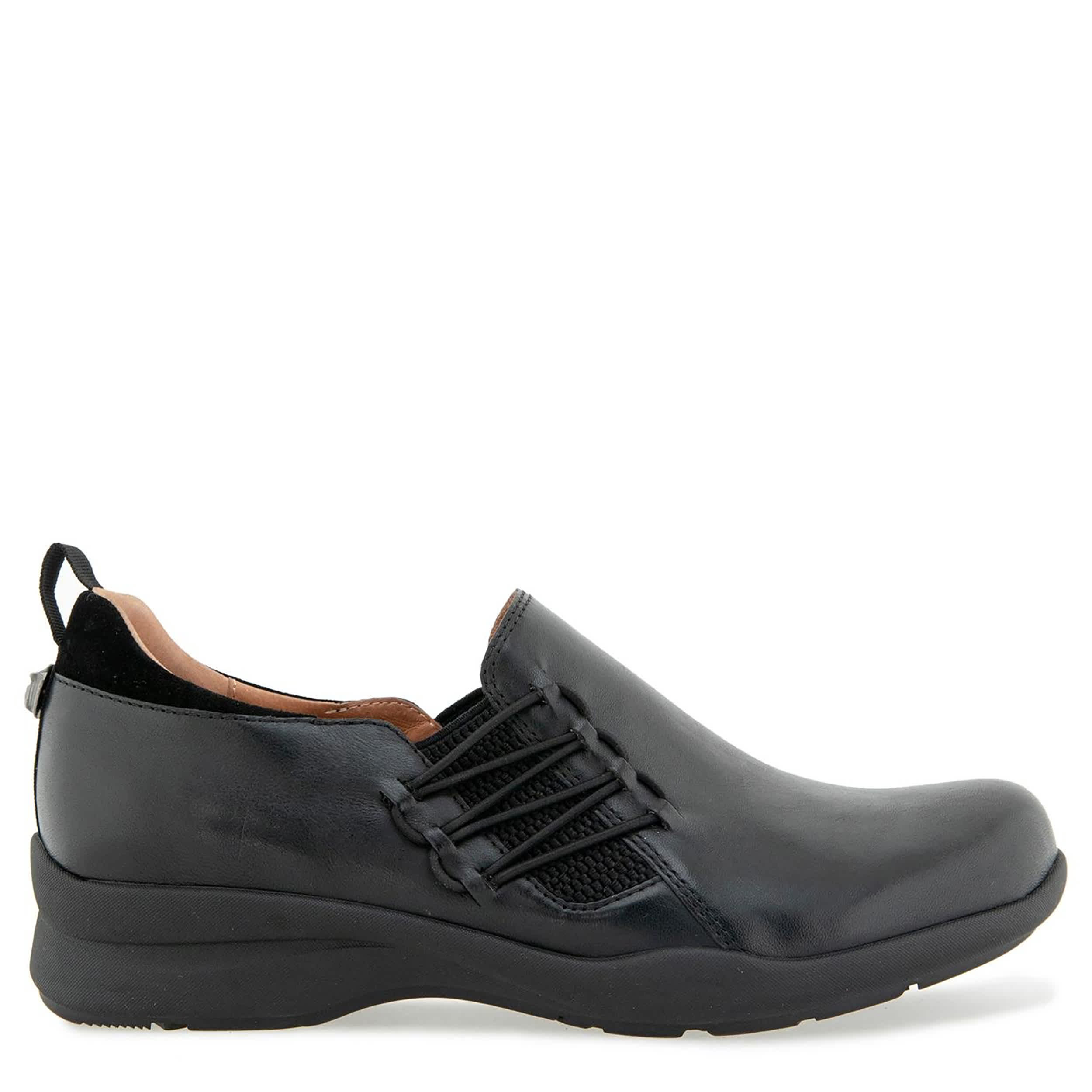 JAMBU-WOMENS TERRAROSE SLIP ON SNEAKER-BLACK & 