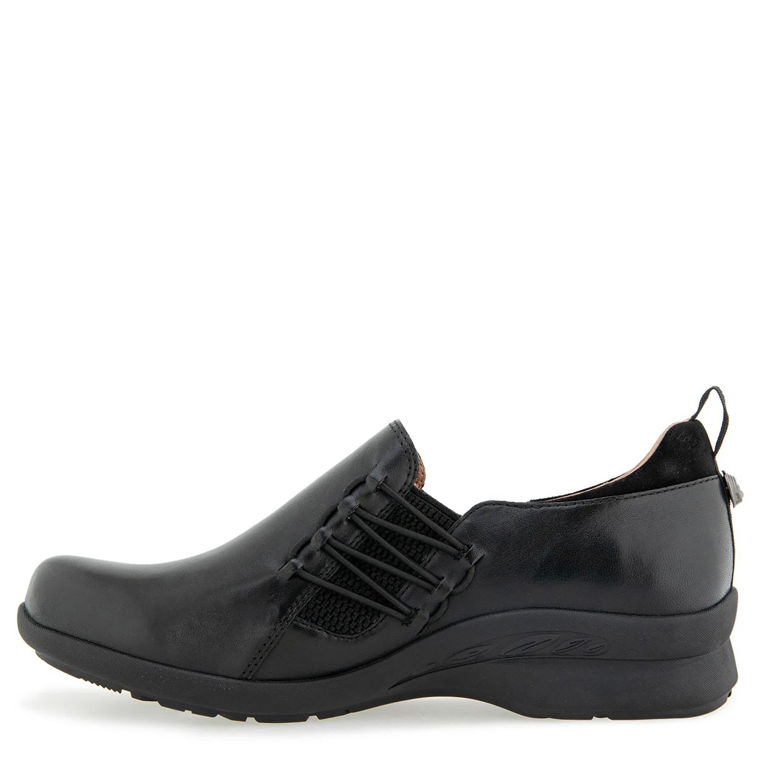 JAMBU-WOMENS TERRAROSE SLIP ON SNEAKER-BLACK & 
