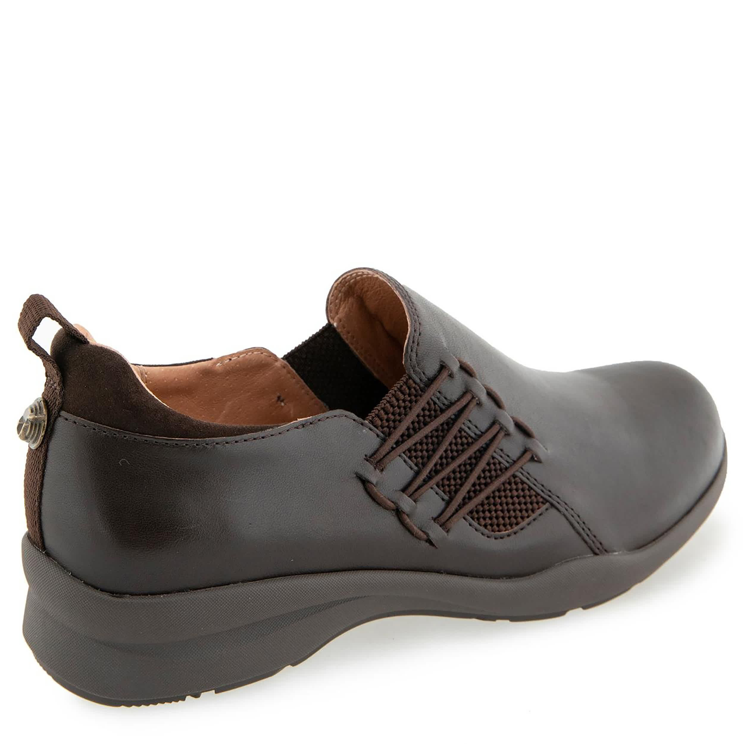 JAMBU-WOMENS TERRAROSE SLIP ON SNEAKER-BROWN & 