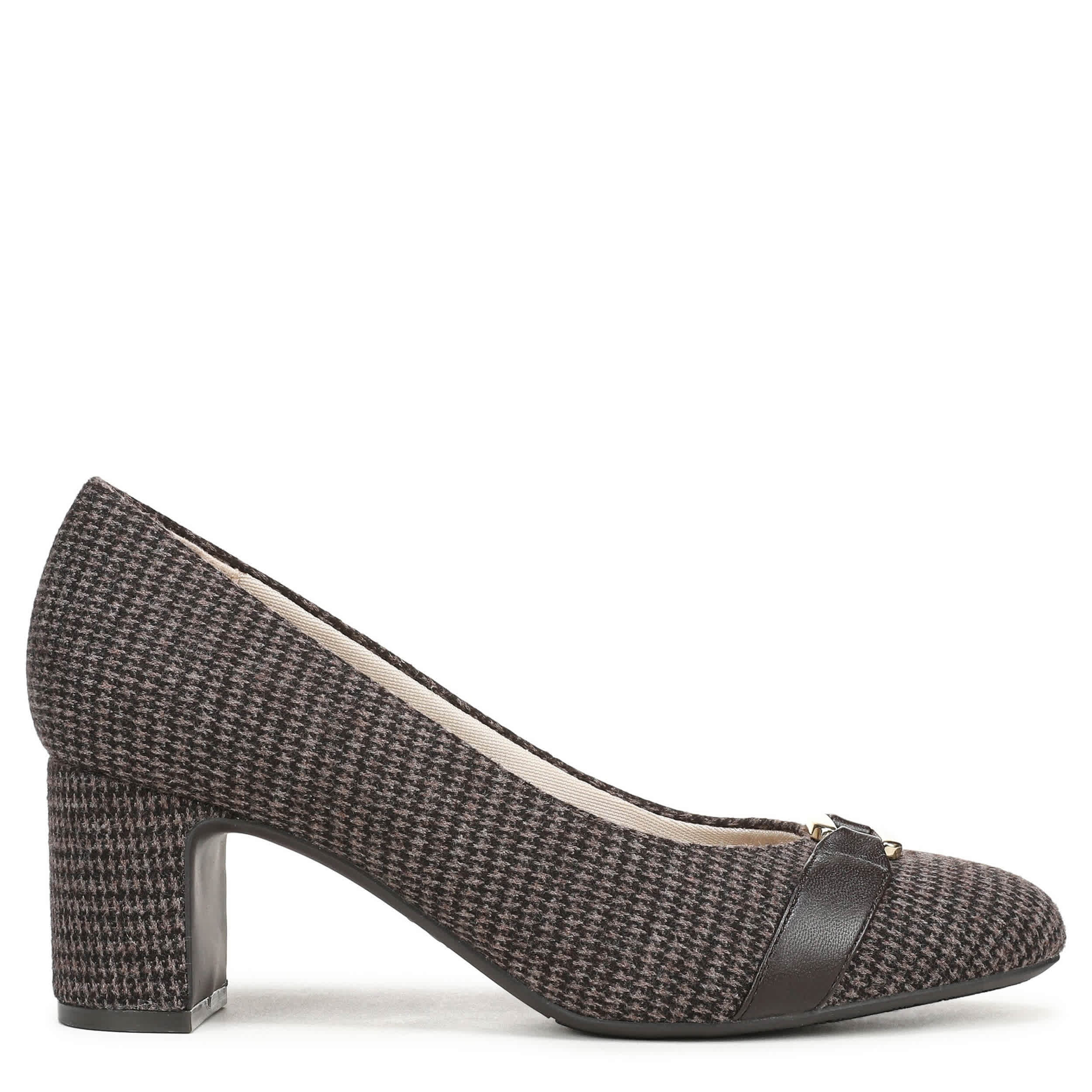 LIFESTRIDE-WOMENS TAVI PUMP-DARK BROWN & 