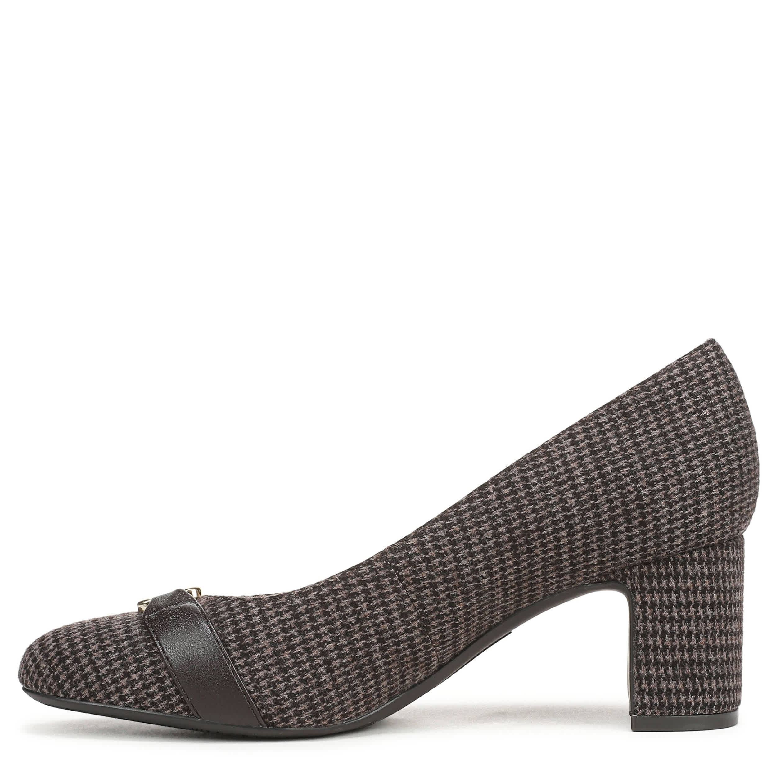 LIFESTRIDE-WOMENS TAVI PUMP-DARK BROWN & 
