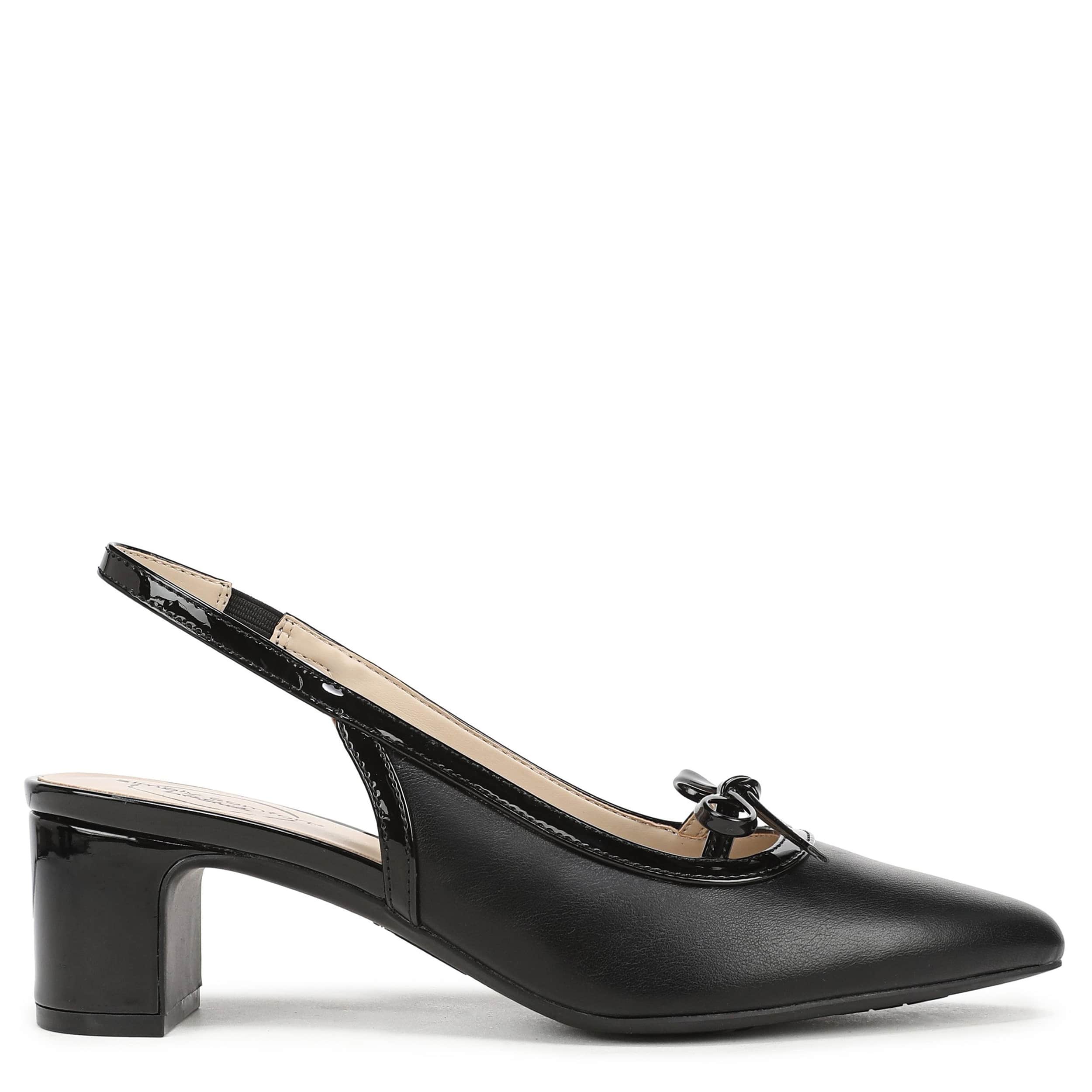 LIFESTRIDE-WOMENS MAISY PUMP-BLACK & 