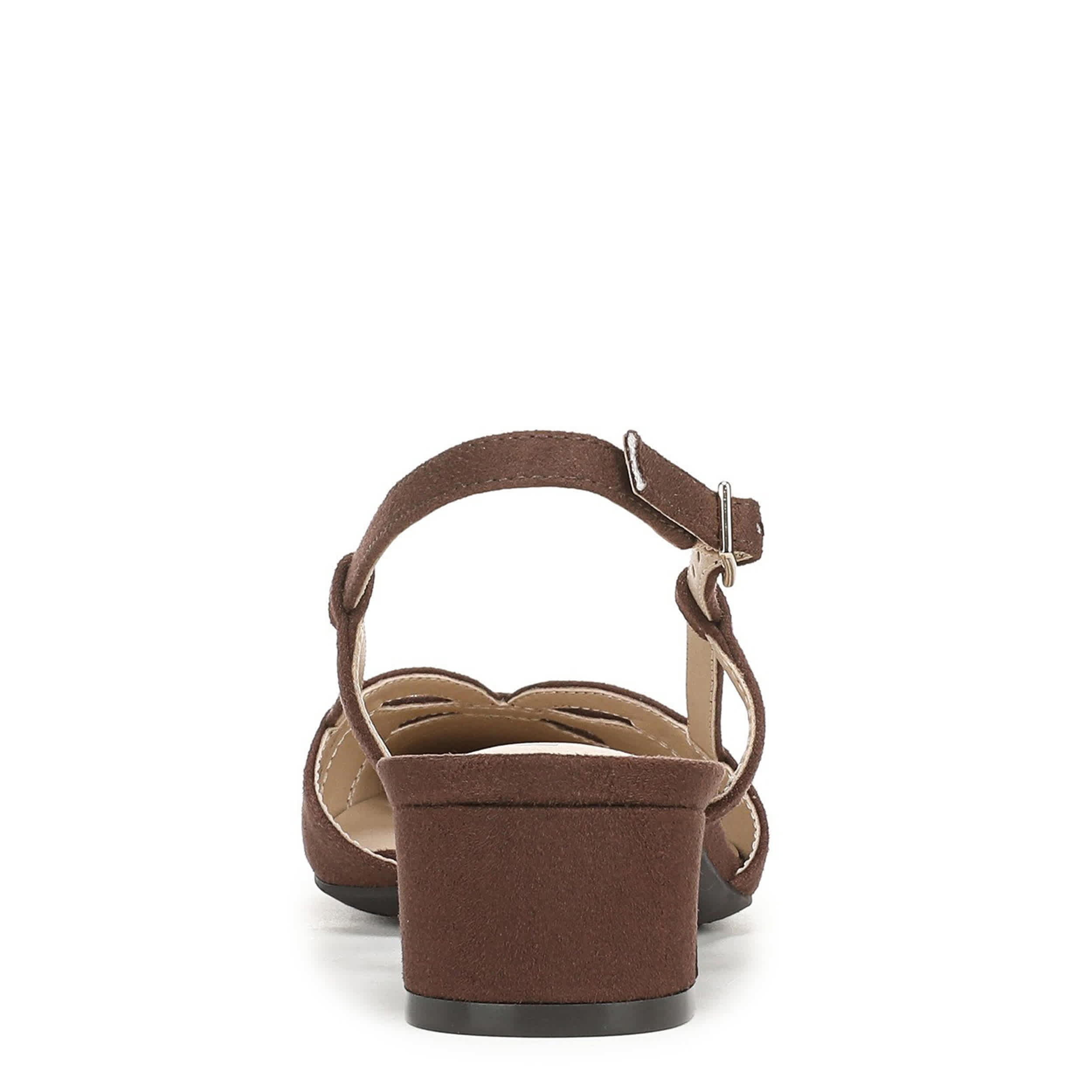 LIFESTRIDE-WOMENS LANDON PUMP-BROWN & 