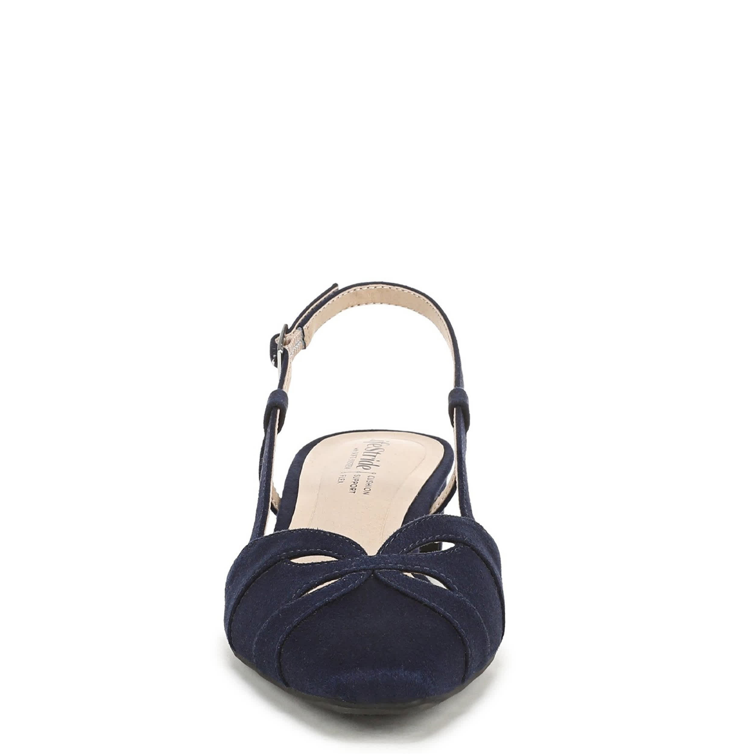 LIFESTRIDE-WOMENS LANDON PUMP-DARK BLUE & 