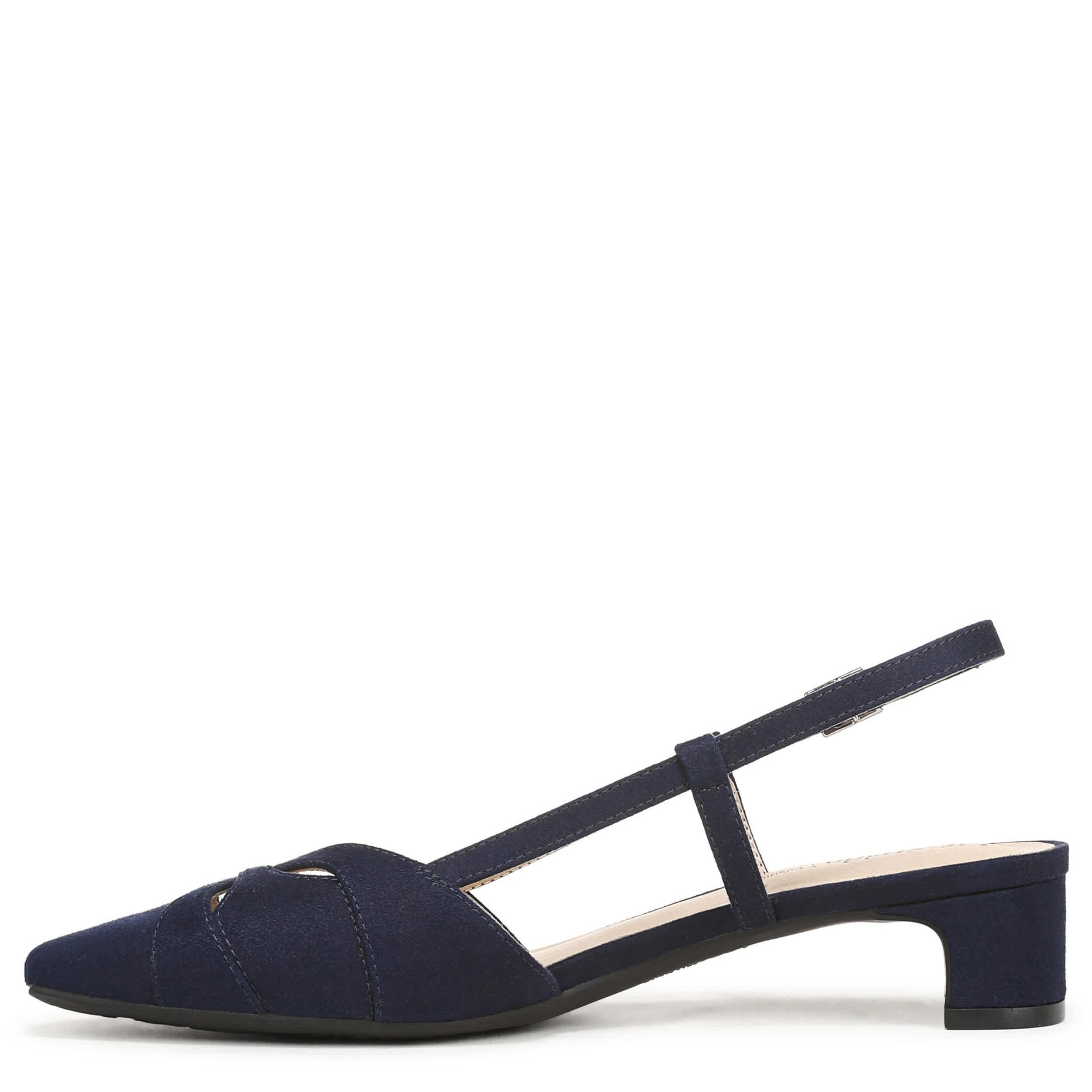 LIFESTRIDE-WOMENS LANDON PUMP-DARK BLUE & 