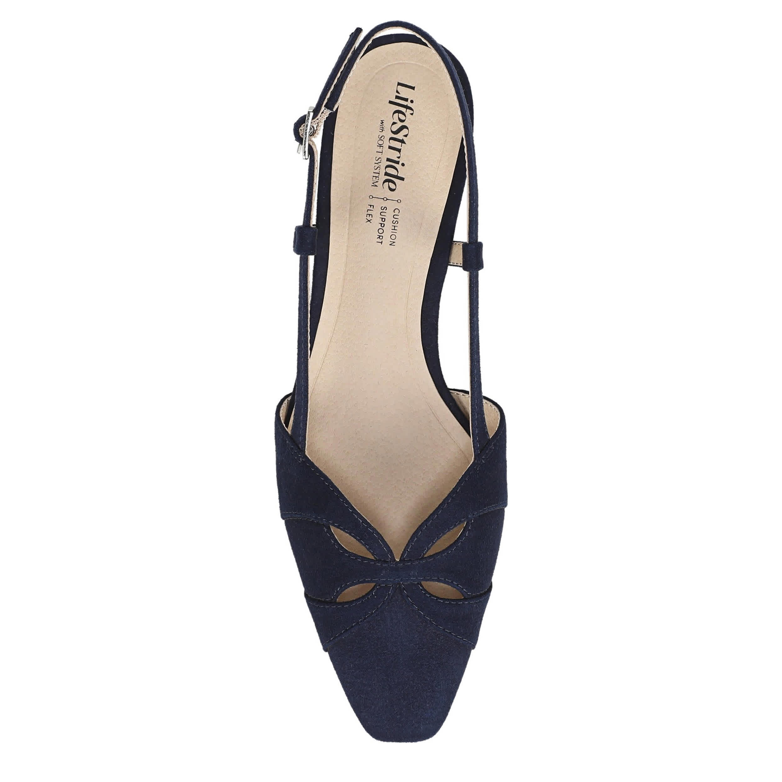 LIFESTRIDE-WOMENS LANDON PUMP-DARK BLUE & 