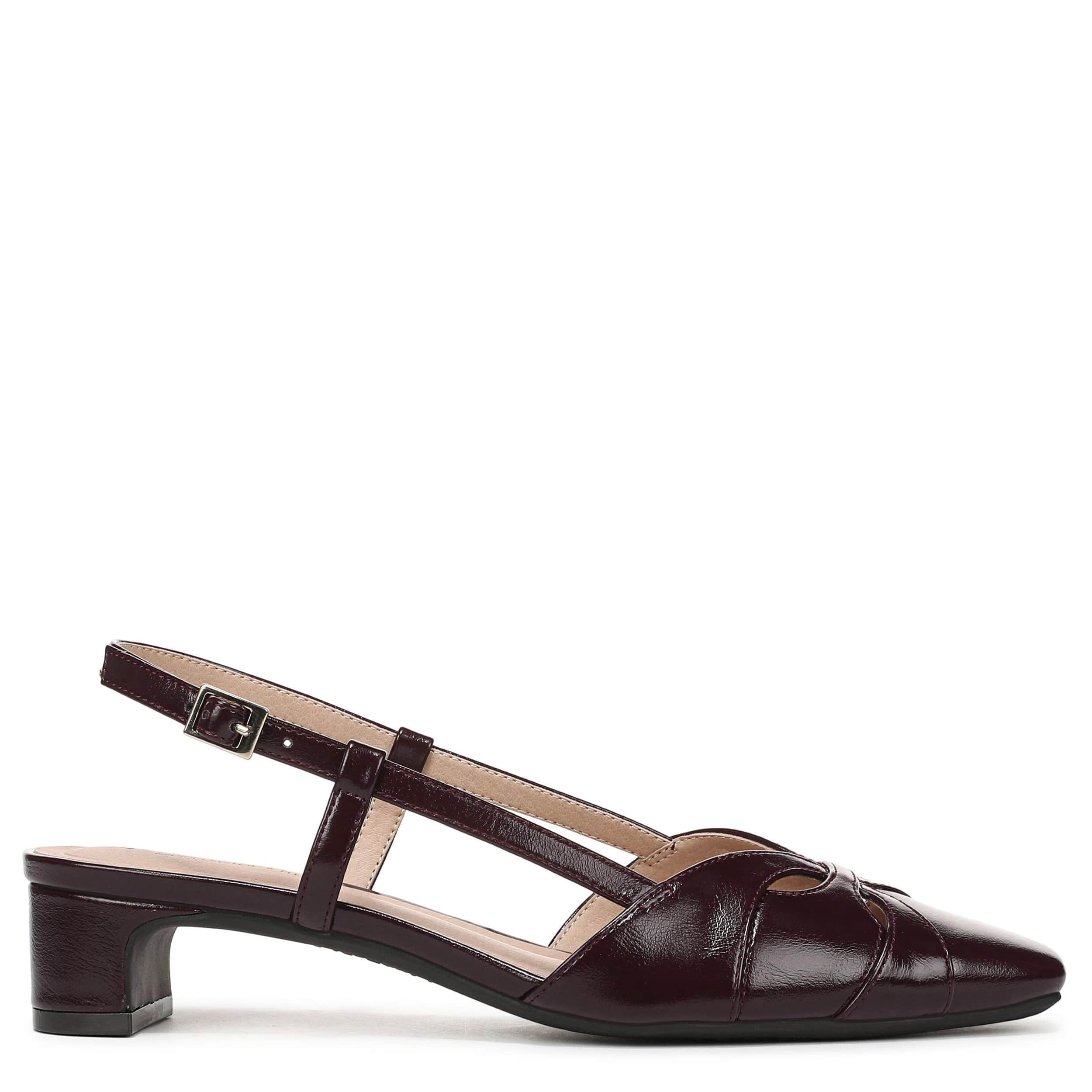 LIFESTRIDE-WOMENS LANDON PUMP-CHOCOLATE & 