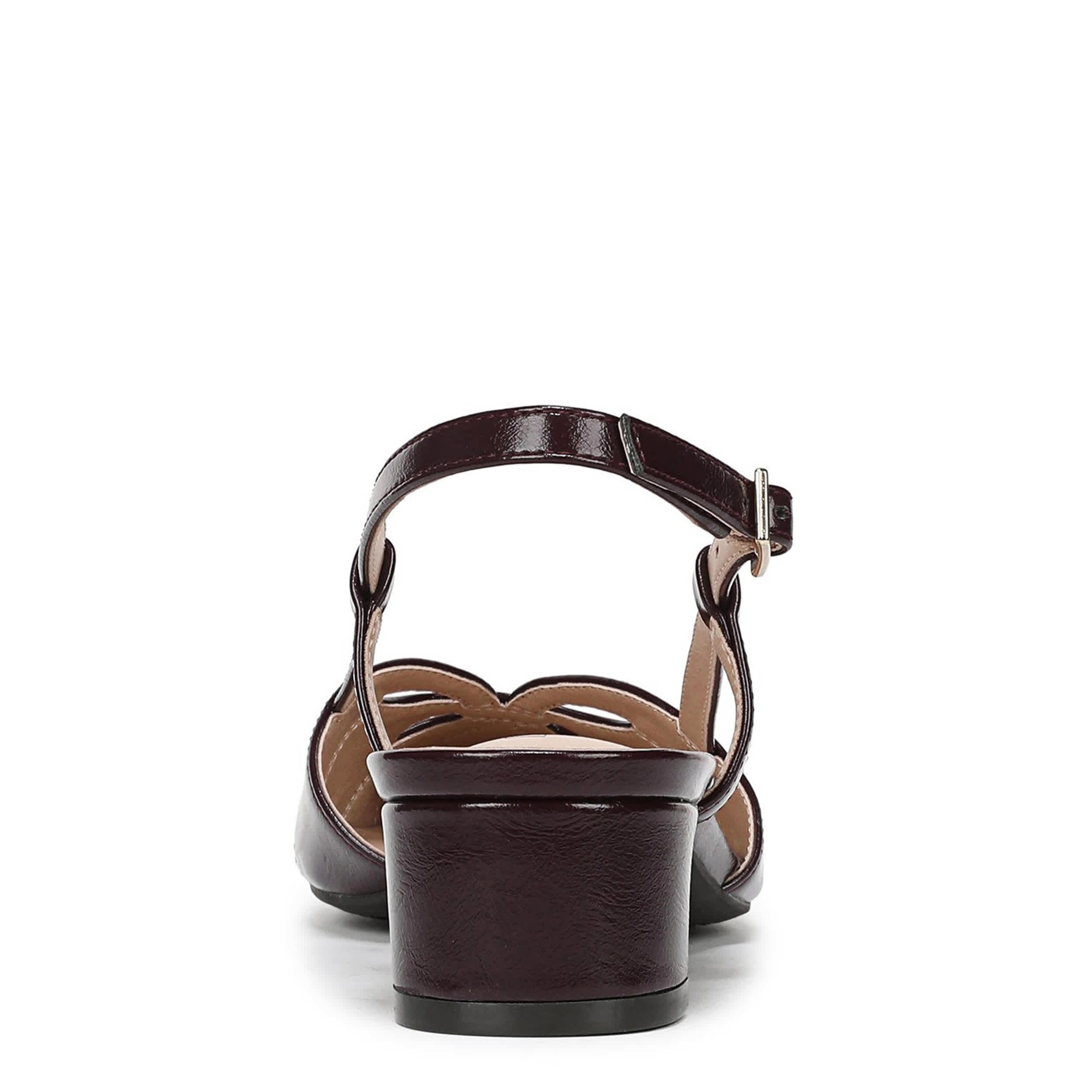 LIFESTRIDE-WOMENS LANDON PUMP-CHOCOLATE & 