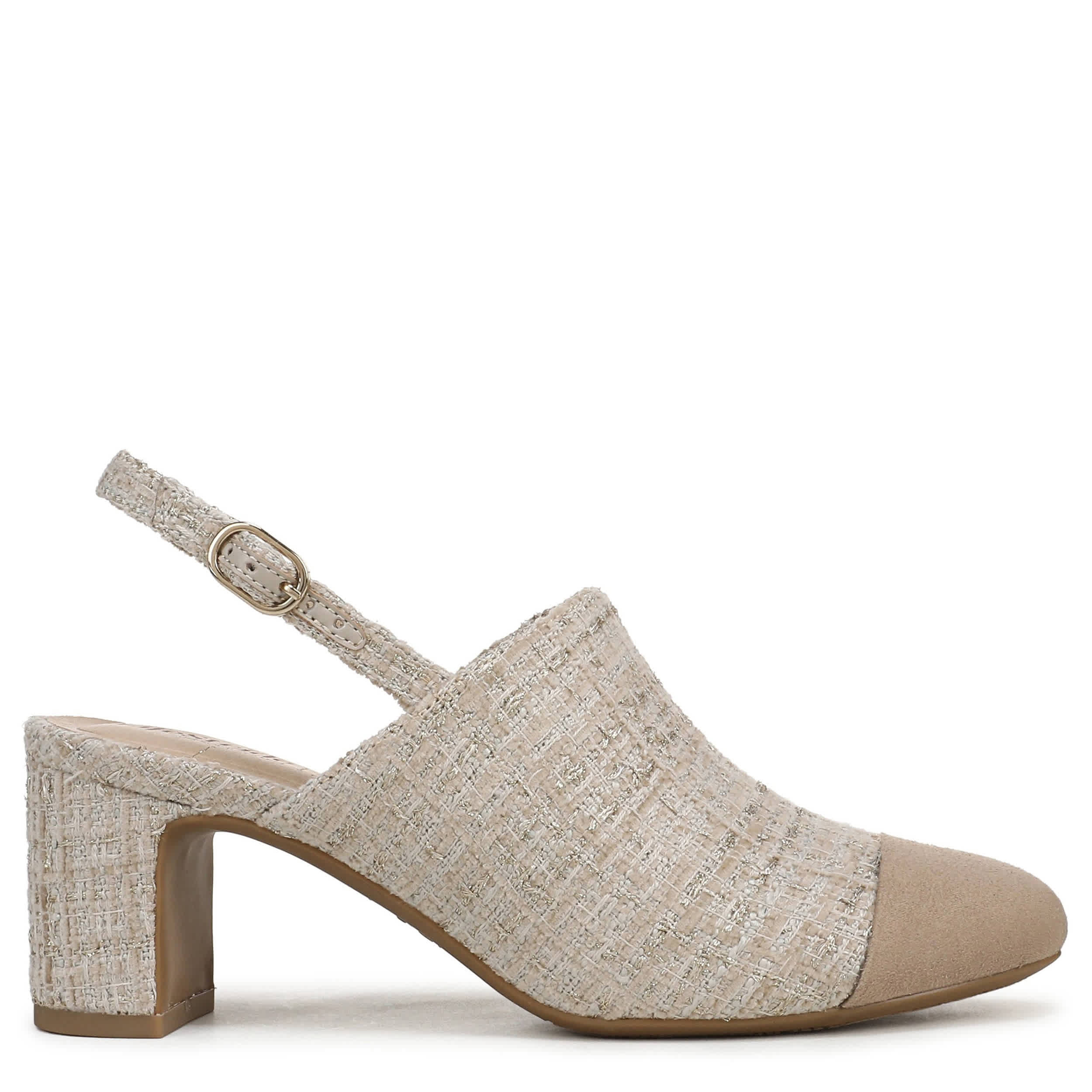 LIFESTRIDE-WOMENS TESSA PUMP-TAN & 