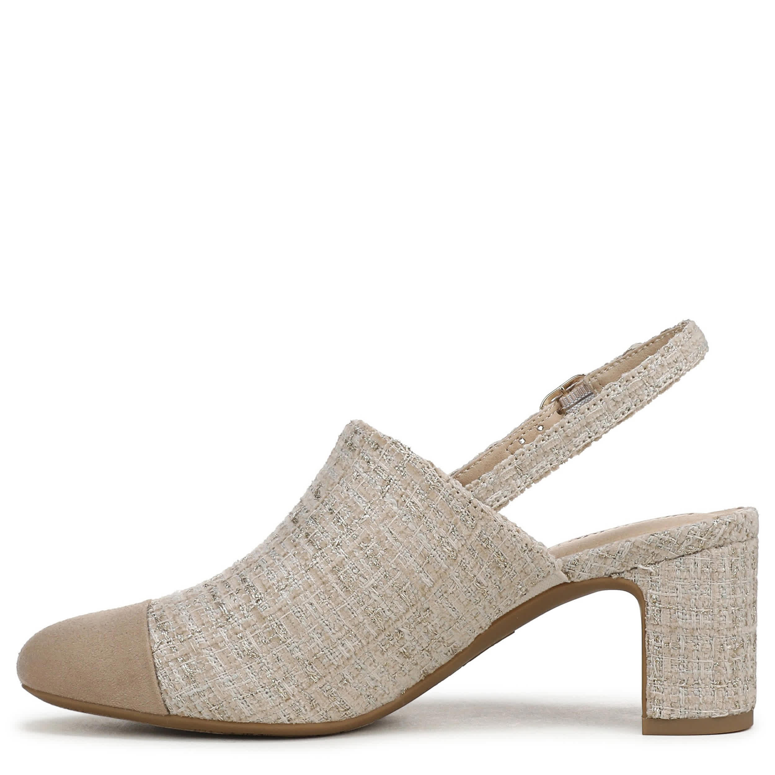 LIFESTRIDE-WOMENS TESSA PUMP-TAN & 