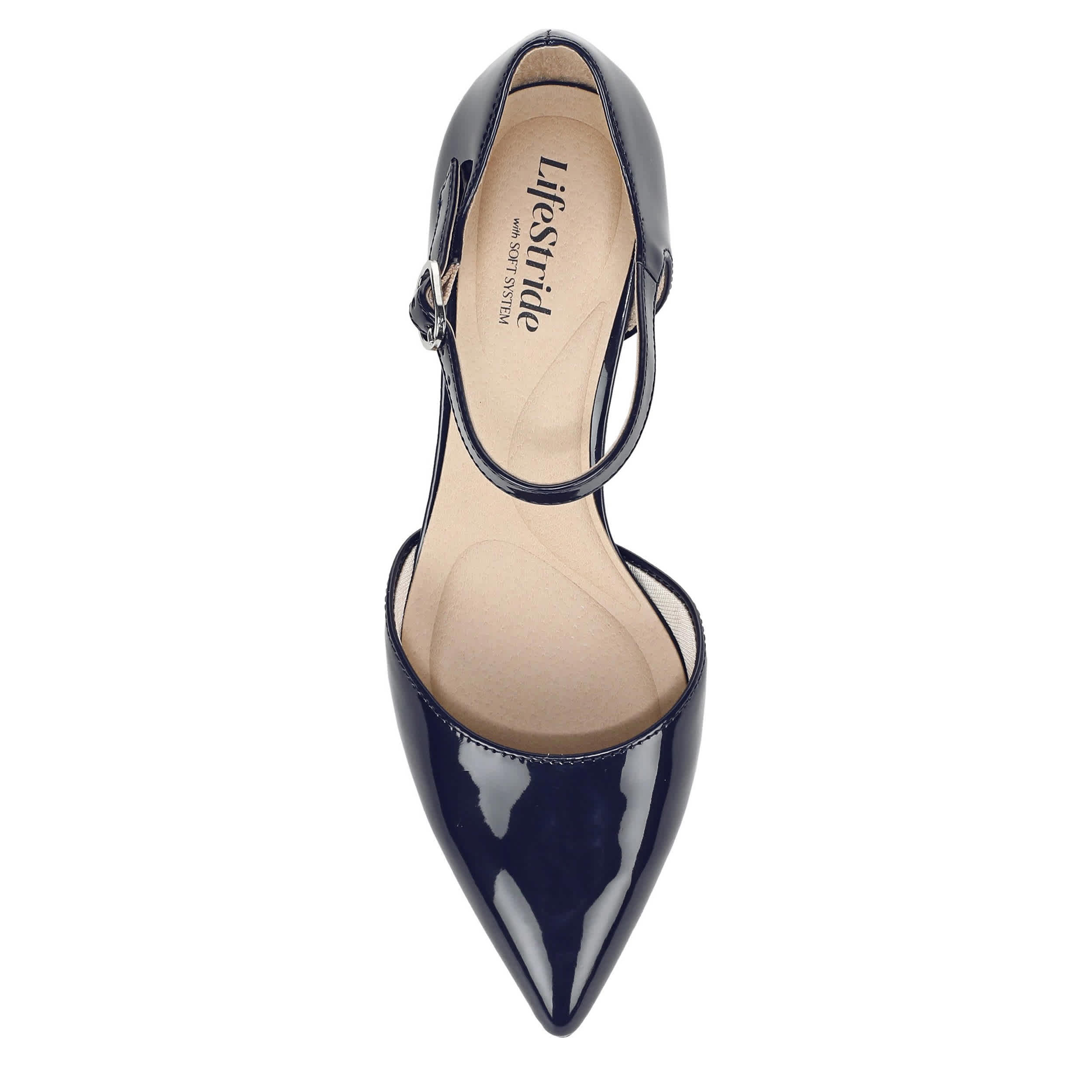 LIFESTRIDE-WOMENS RYLEE PUMP-DARK BLUE & 