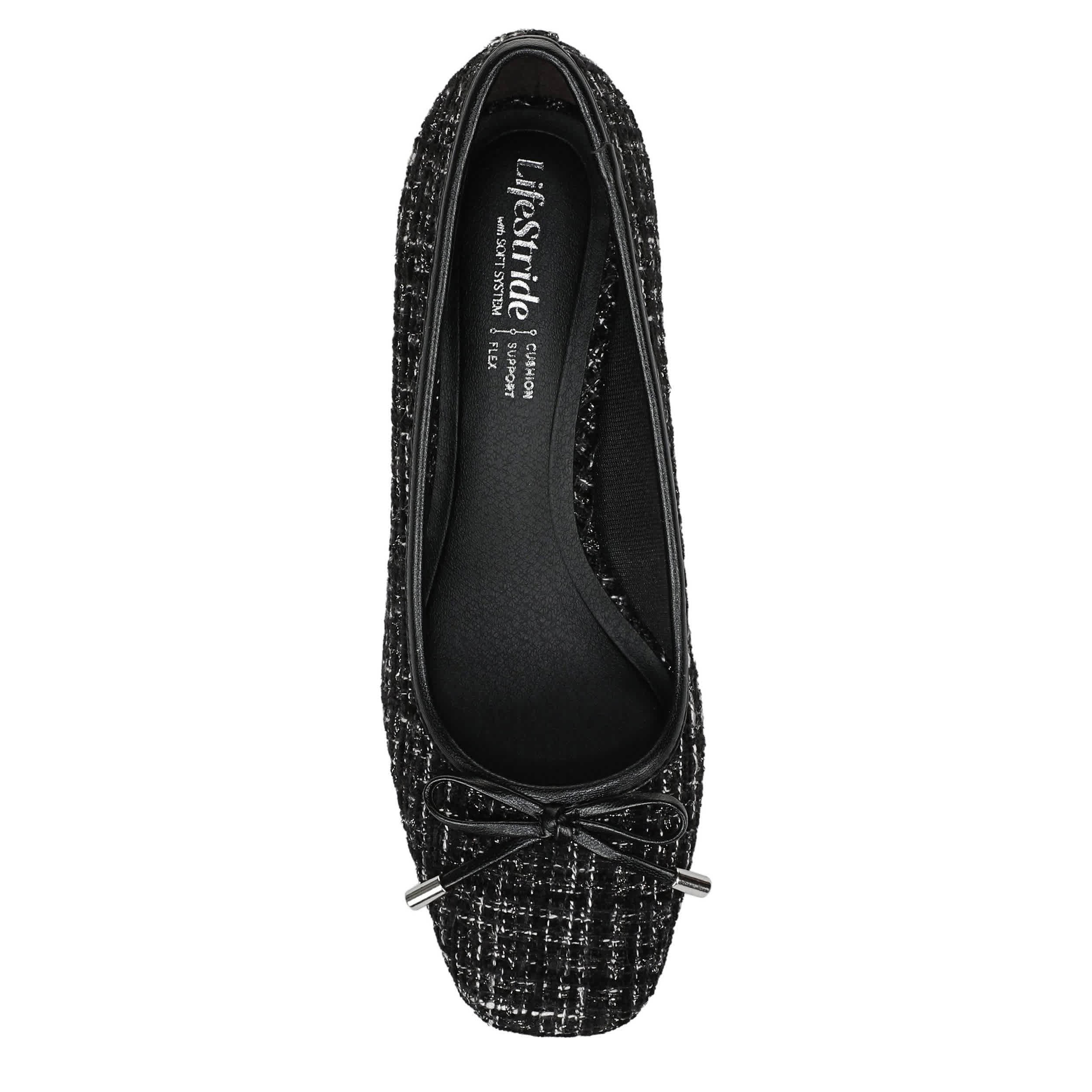 LIFESTRIDE-WOMENS CORA PUMP-BLACK & 