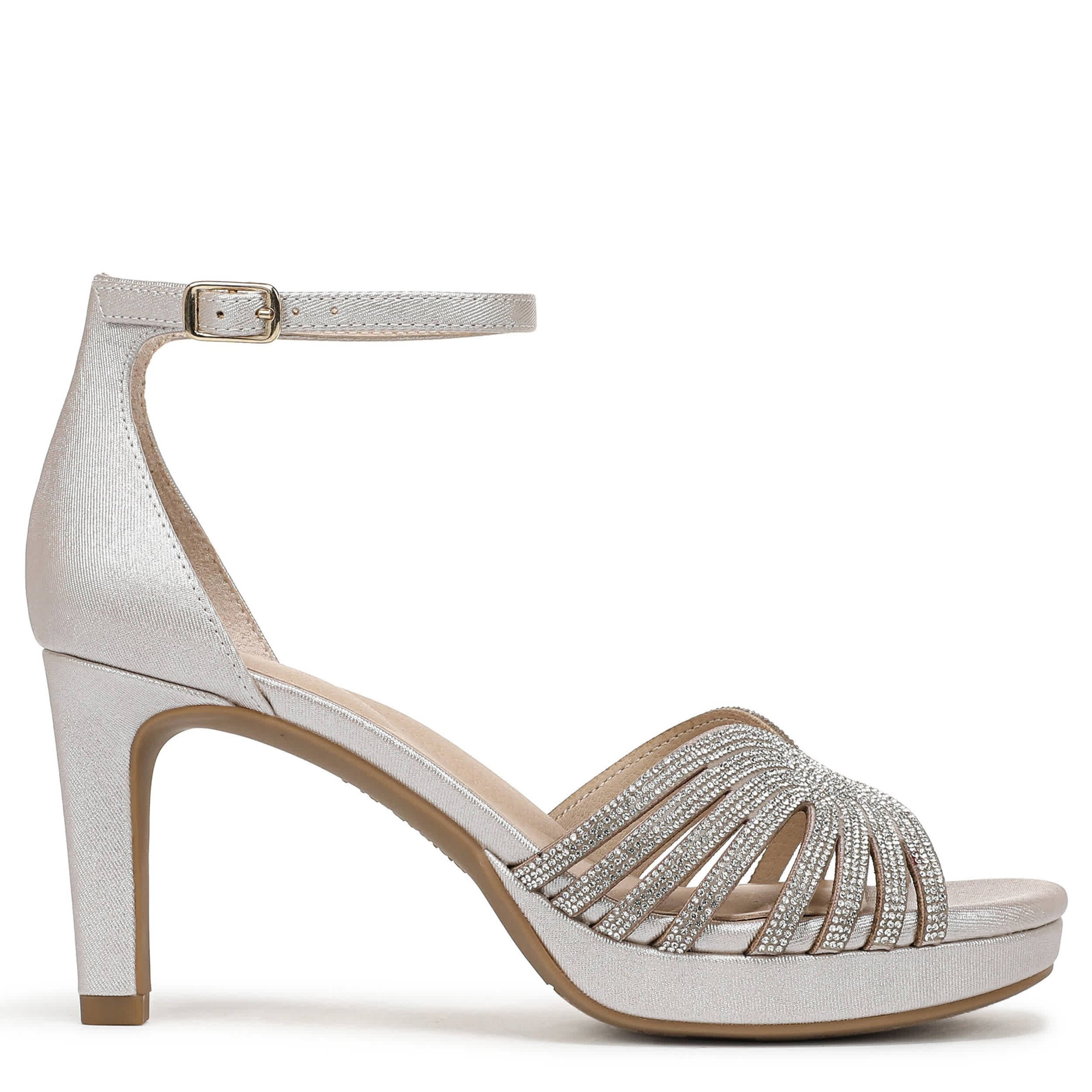 LIFESTRIDE-WOMENS GLAMOROUS SANDAL-CHAMPAGNE & 