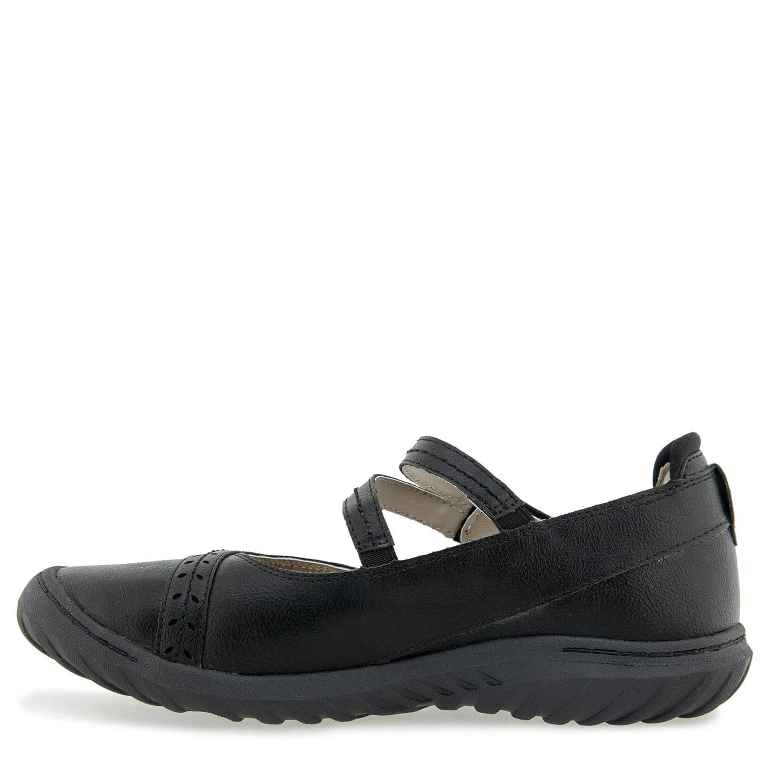 JBU-WOMENS ADELINE MARY JANE FLAT-BLACK & 
