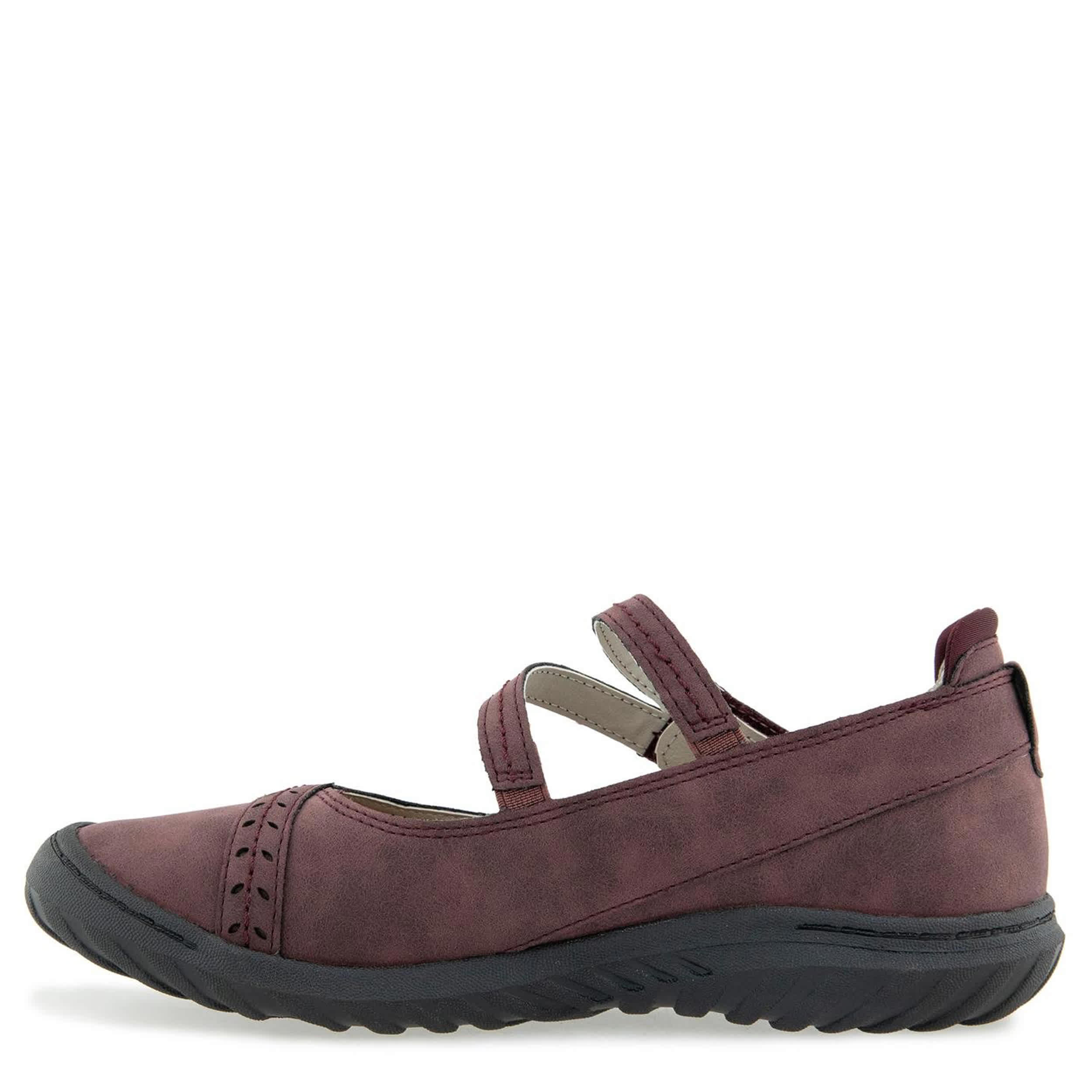 JBU-WOMENS ADELINE MARY JANE FLAT-WINE & 