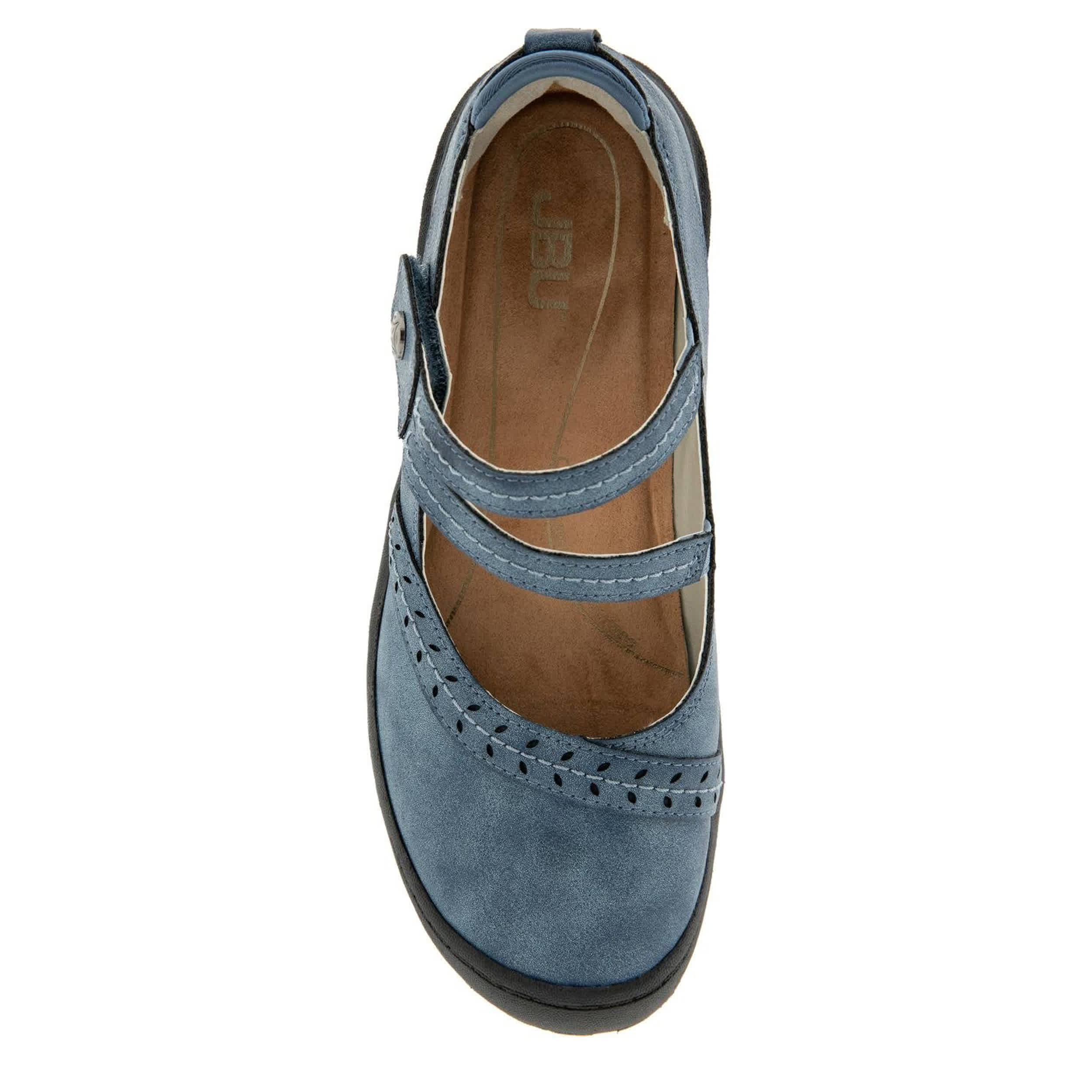 JBU-WOMENS ADELINE MARY JANE FLAT-DENIM & 