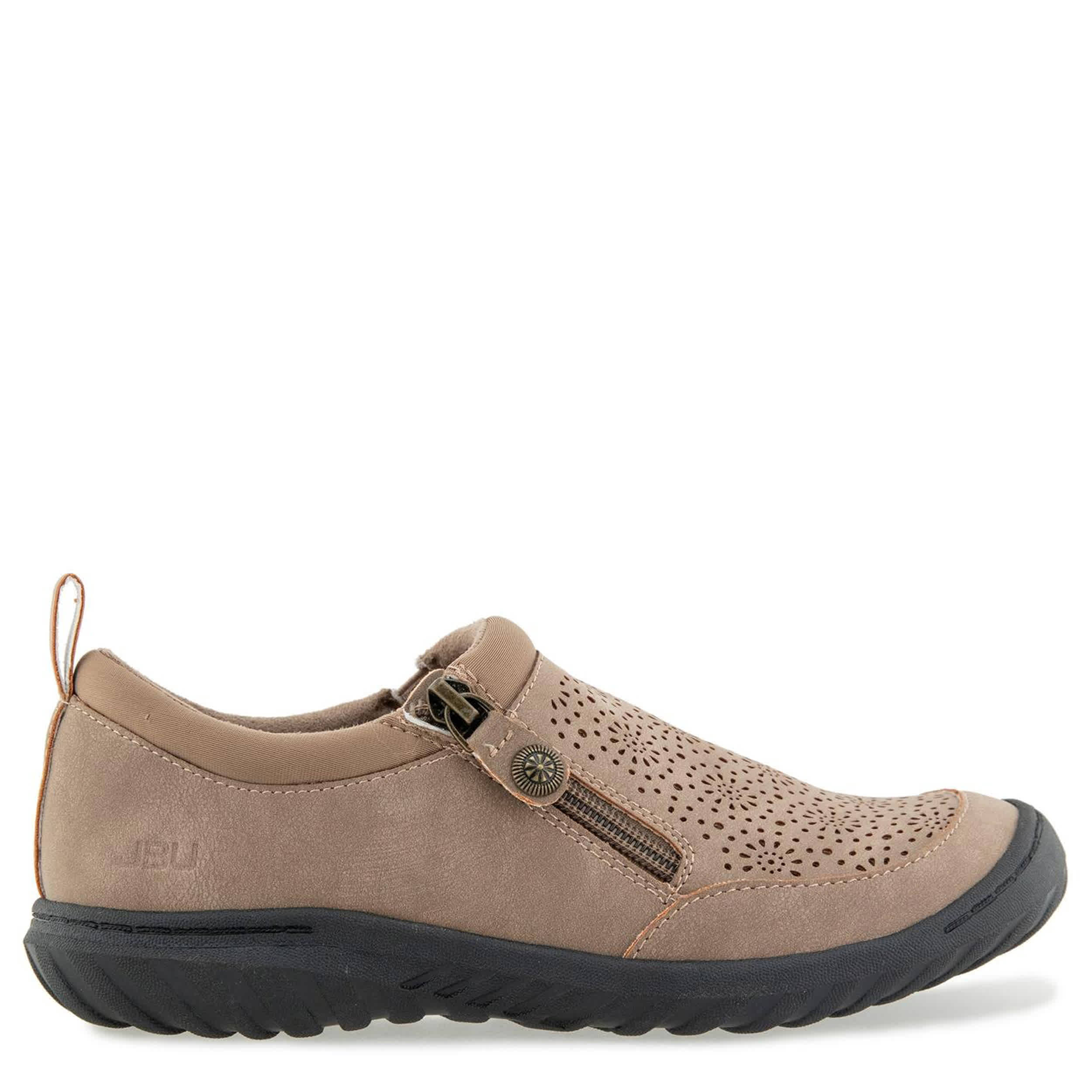 JBU-WOMENS AVERY SLIP ON CLOG SNEAKER-TAUPE & 