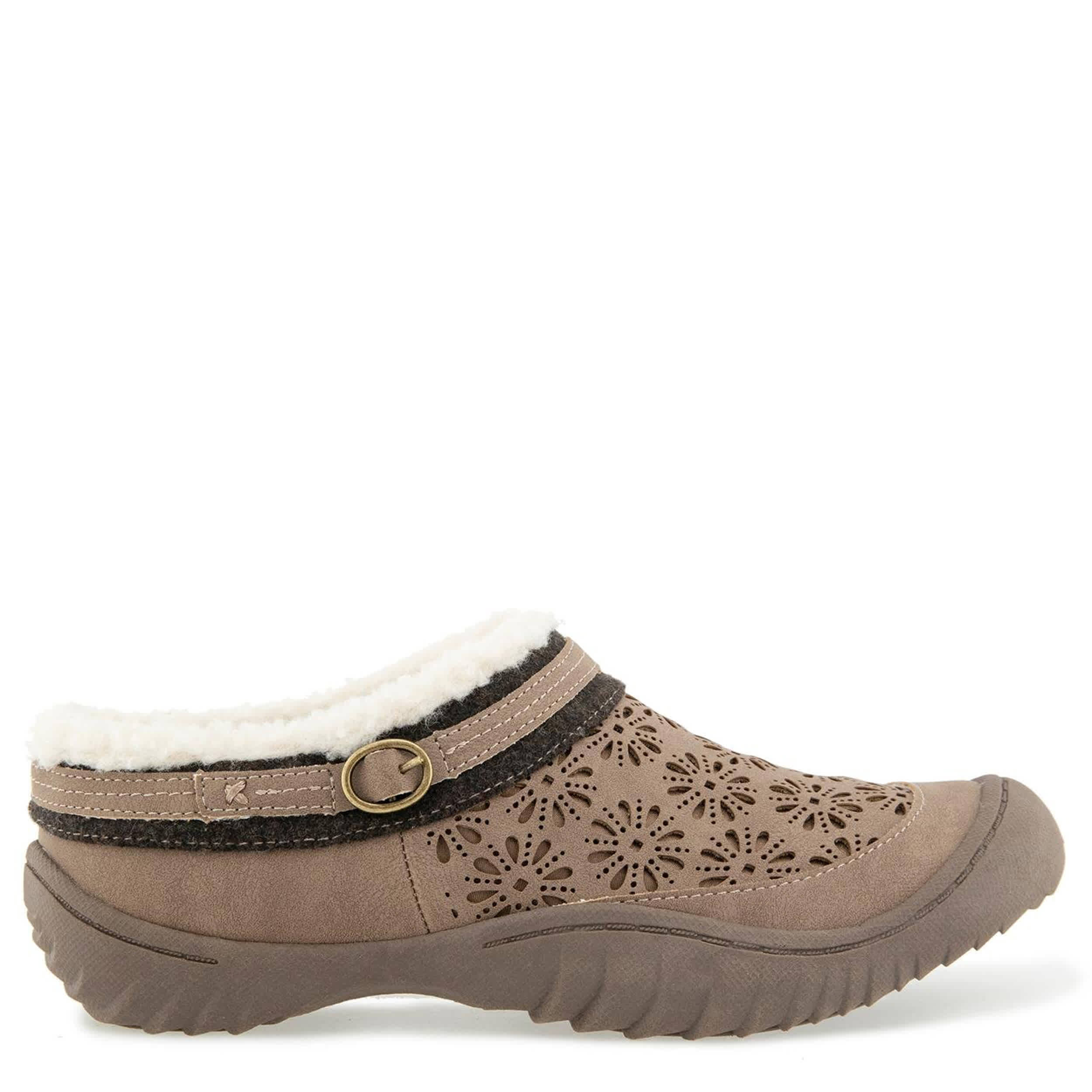 JBU-WOMENS GINGER ENCORE FAUX FUR CLOG