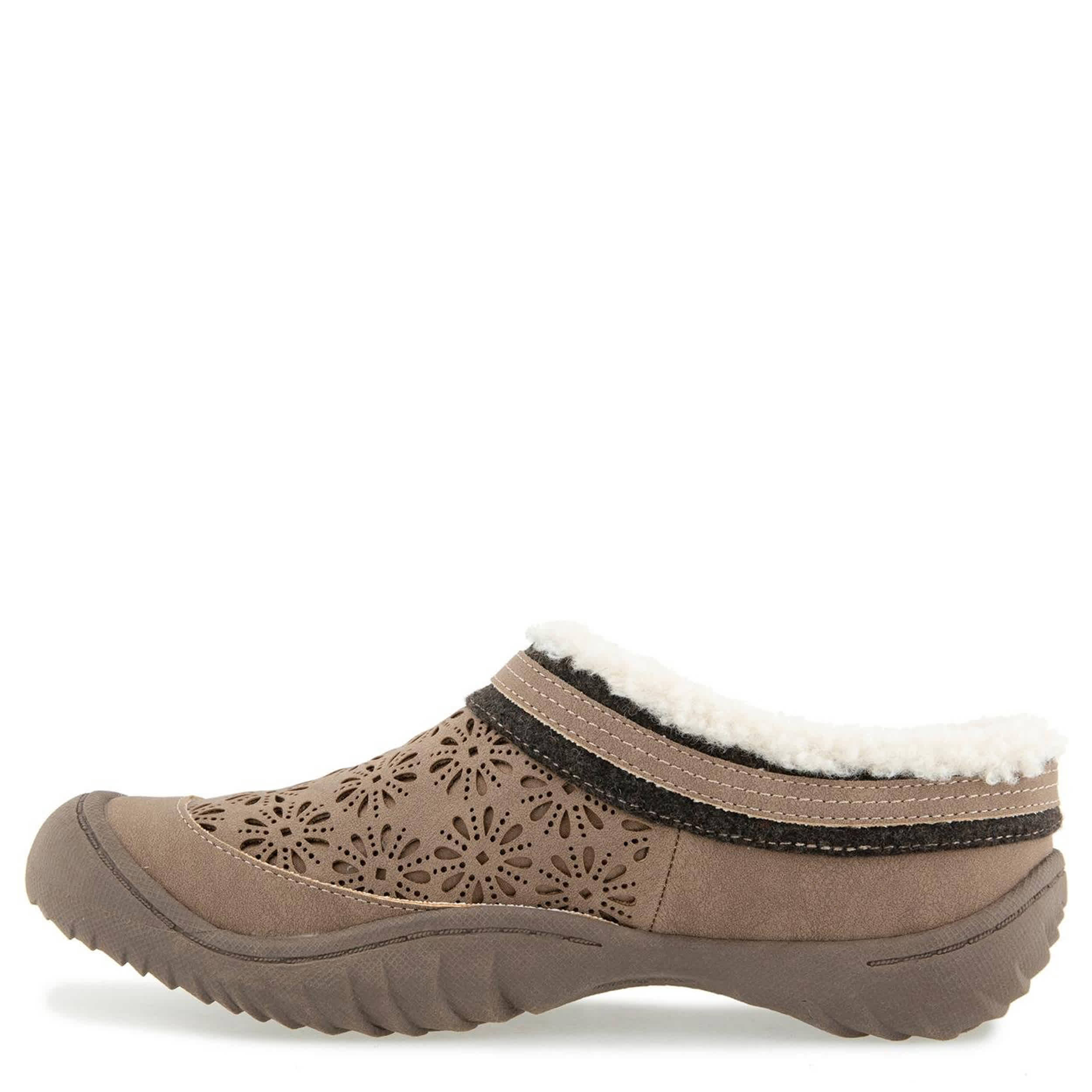 JBU-WOMENS GINGER ENCORE FAUX FUR CLOG