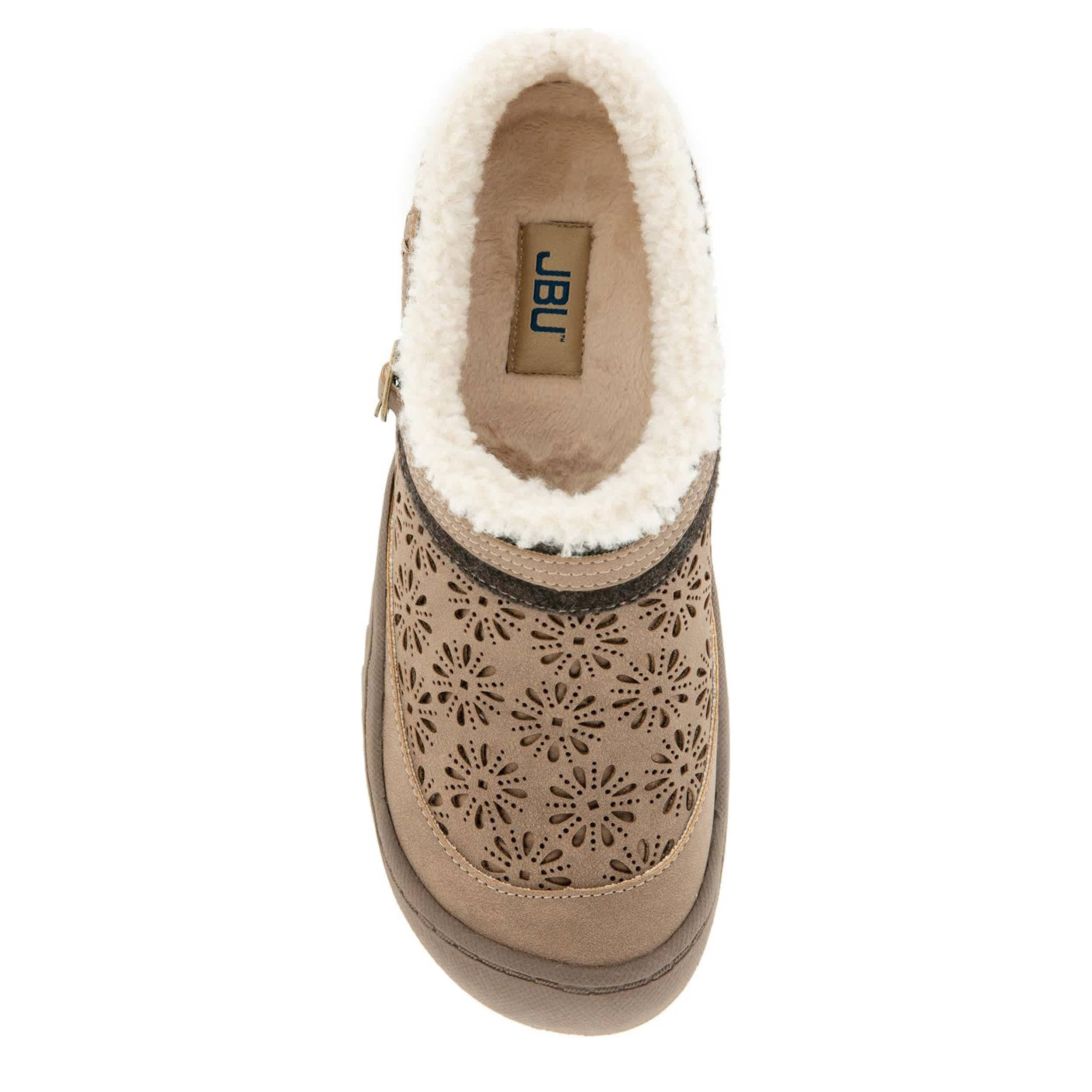 JBU-WOMENS GINGER ENCORE FAUX FUR CLOG