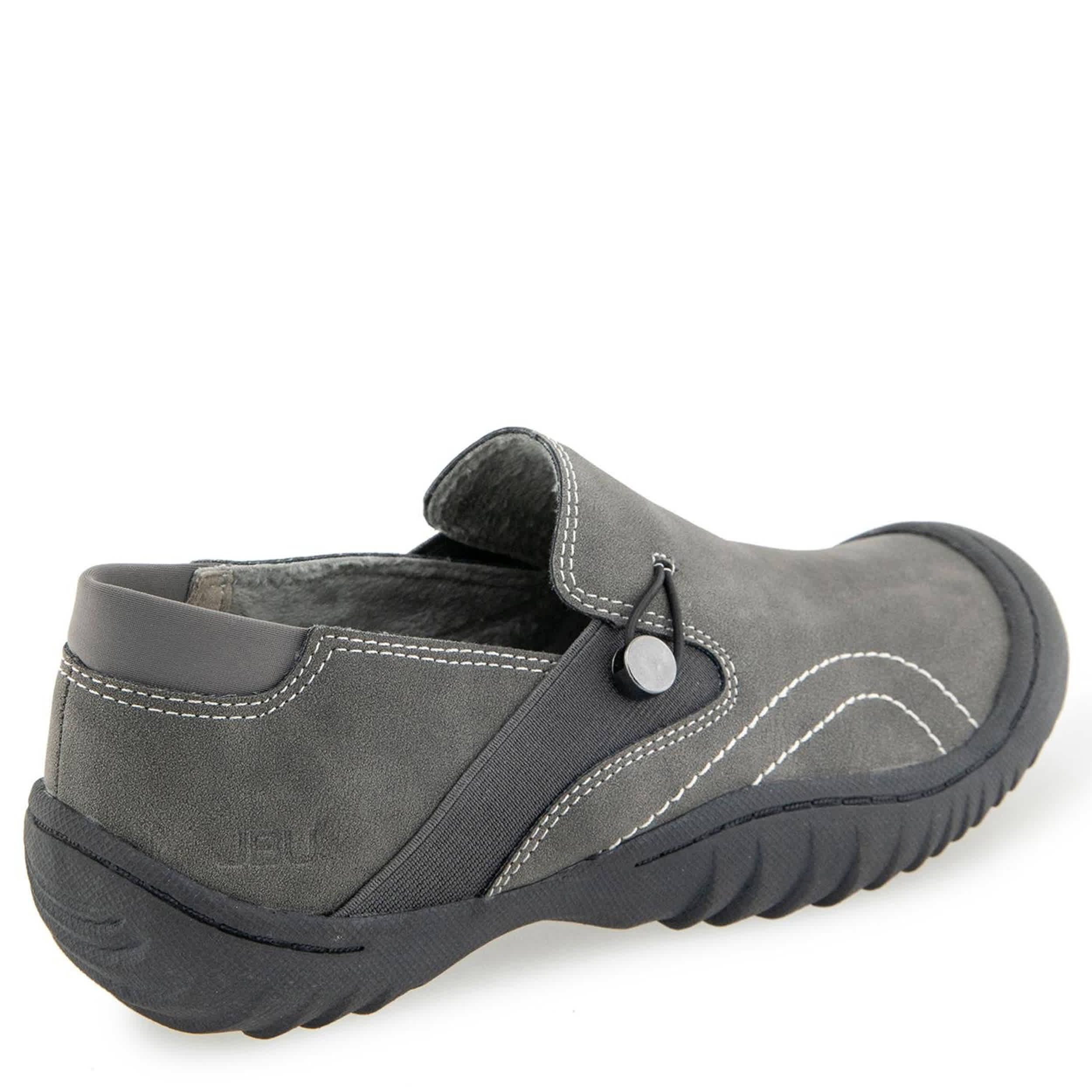 JBU-WOMENS JOHANNA SLIP ON SNEAKER-DARK GREY & 