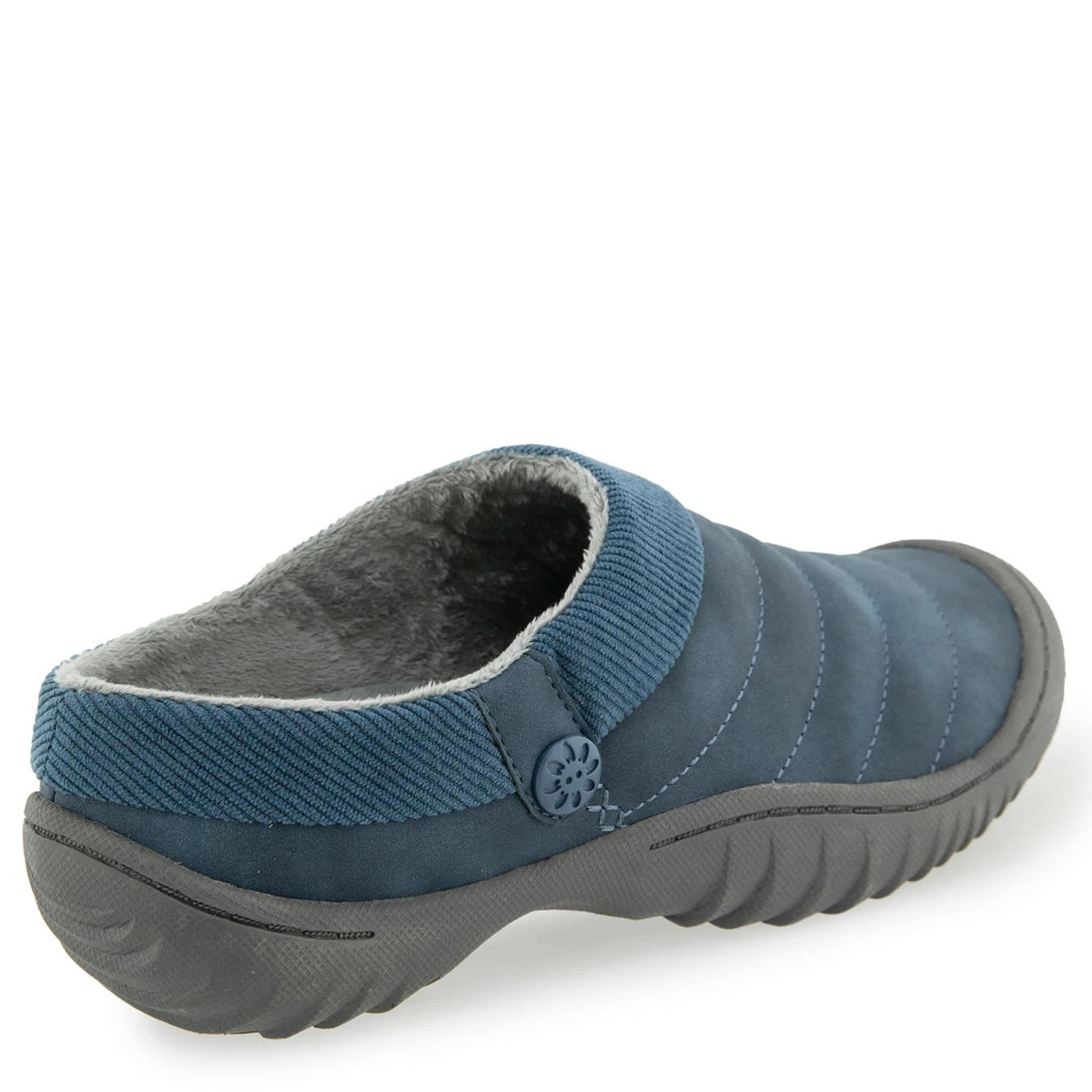 JBU-WOMENS JUDITH SLIP ON CLOG-DENIM & 