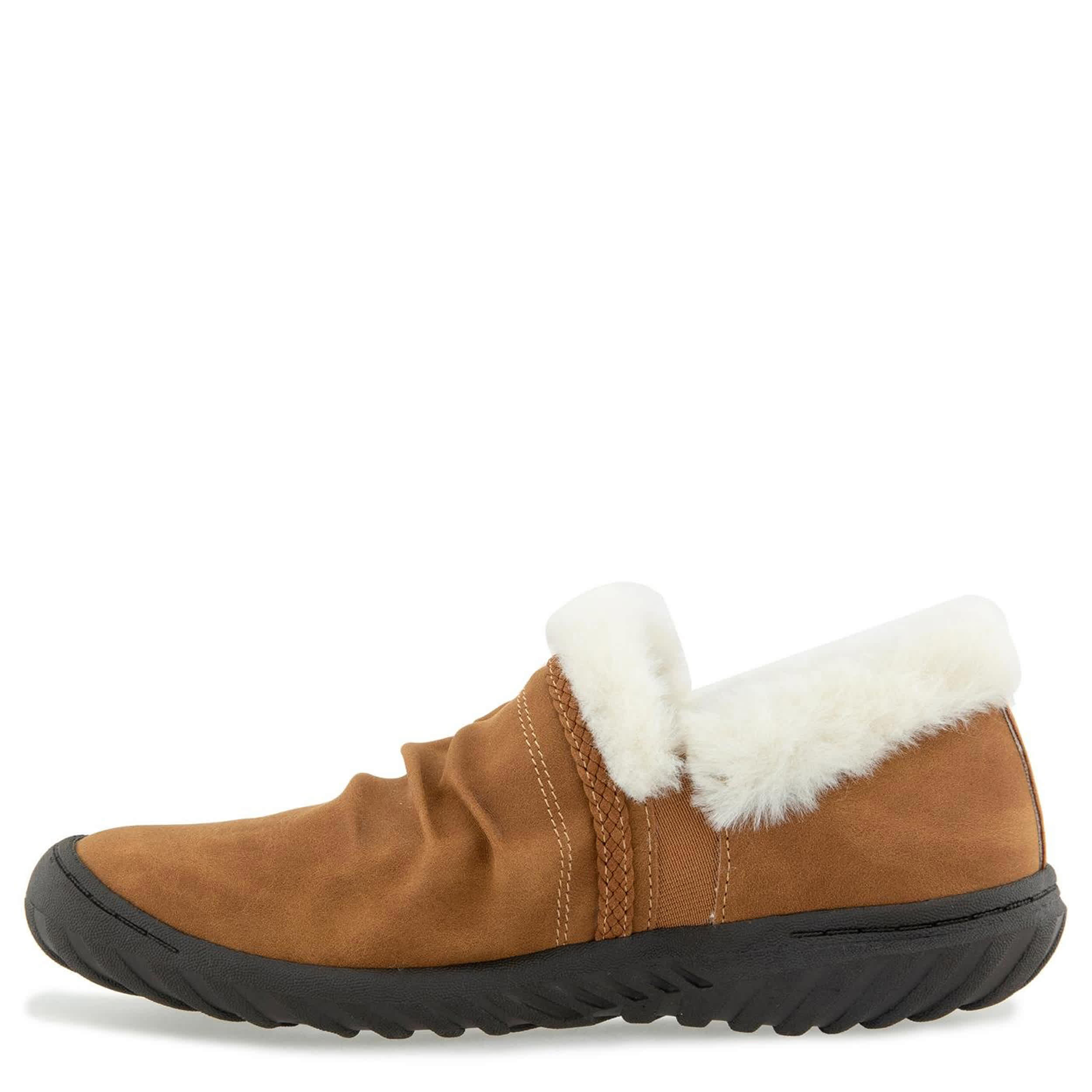 JBU-WOMENS REESE FAUX FUR CLOG-TAN & 