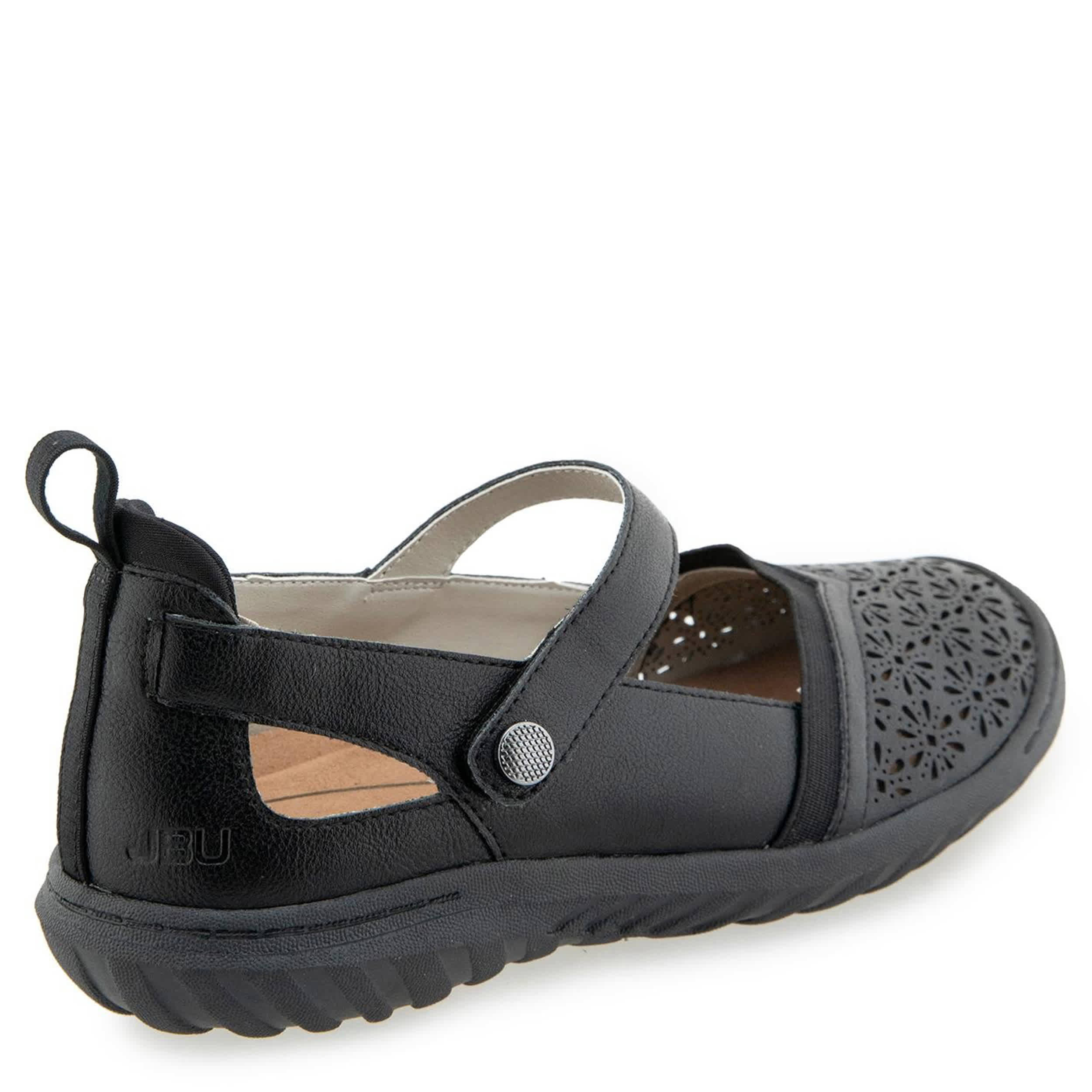 JBU-WOMENS RYA MARY JANE FLAT-BLACK & 