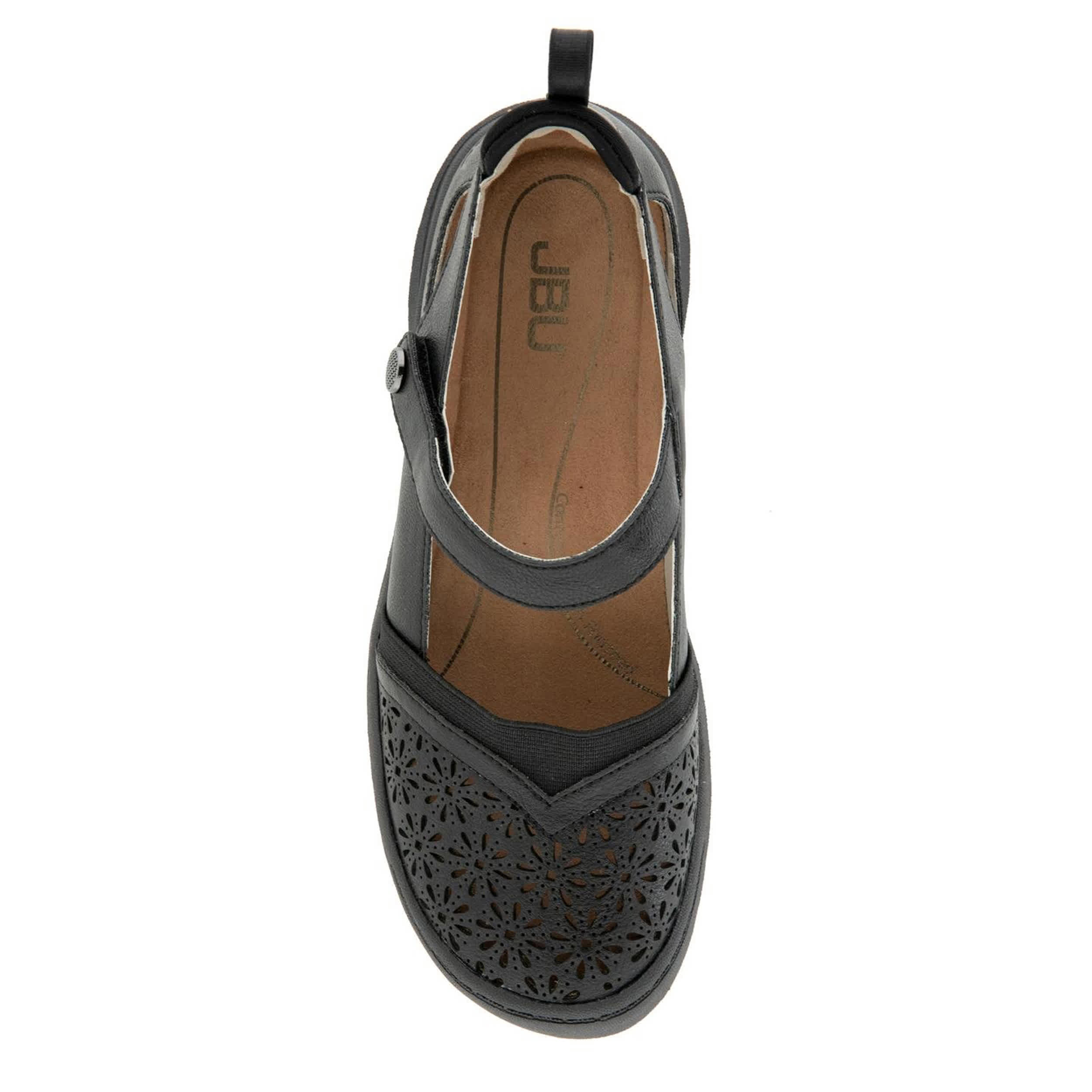 JBU-WOMENS RYA MARY JANE FLAT-BLACK & 