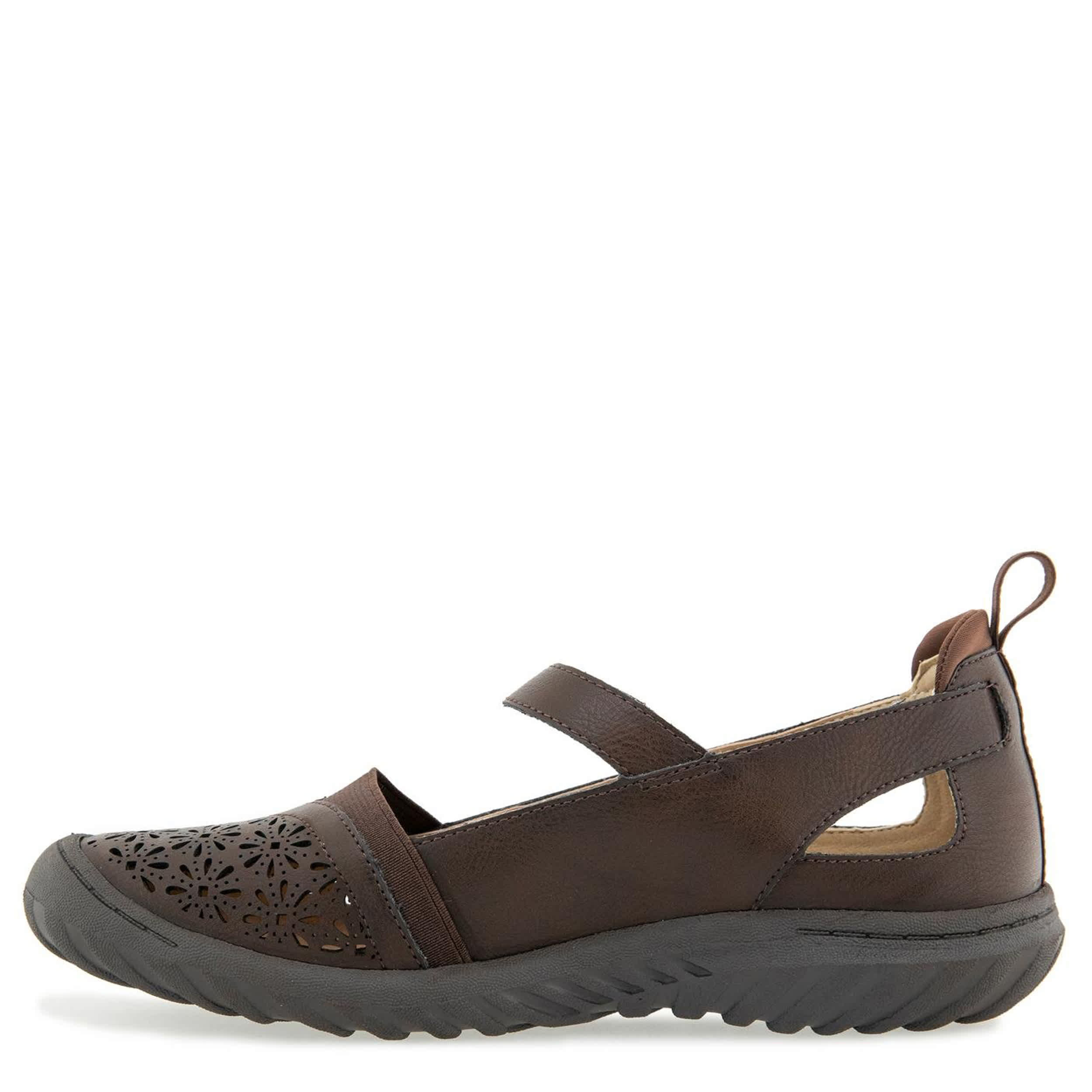 JBU-WOMENS RYA MARY JANE FLAT-CHOCOLATE & 