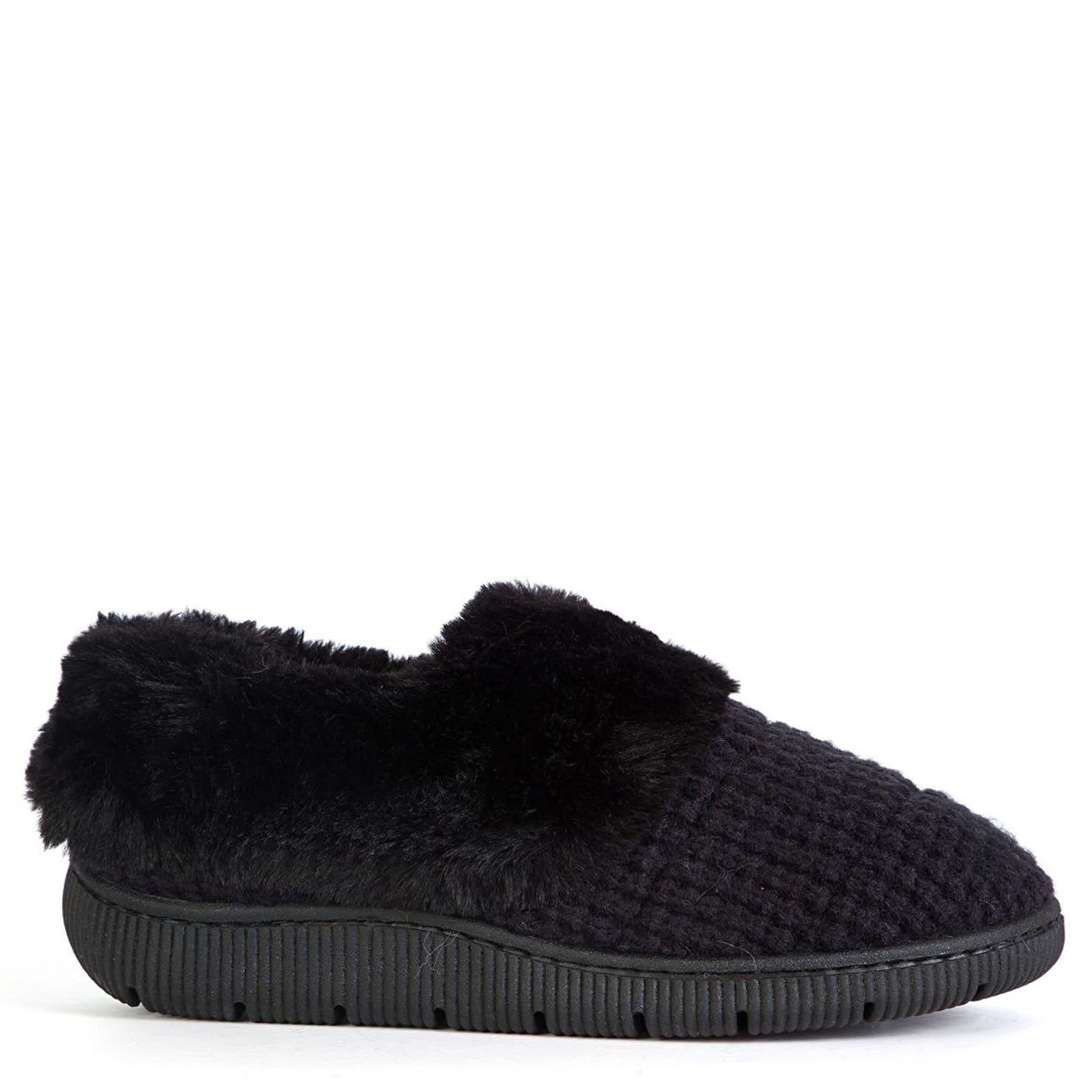JBU-WOMENS BAYLOR SLIPPER-BLACK & 