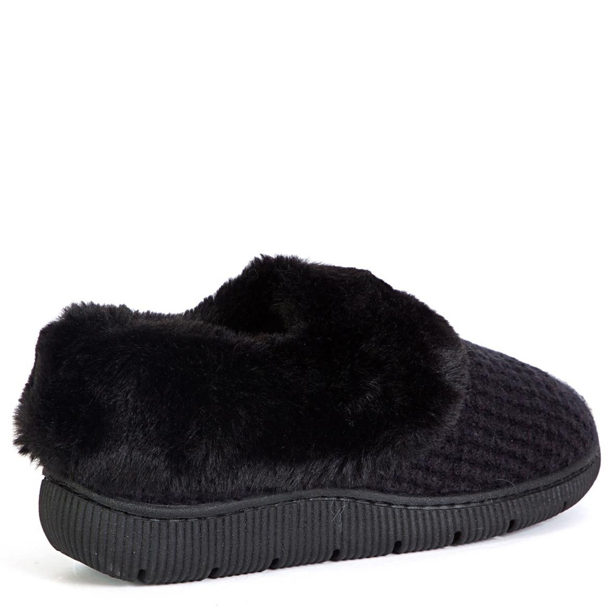 JBU-WOMENS BAYLOR SLIPPER-BLACK & 