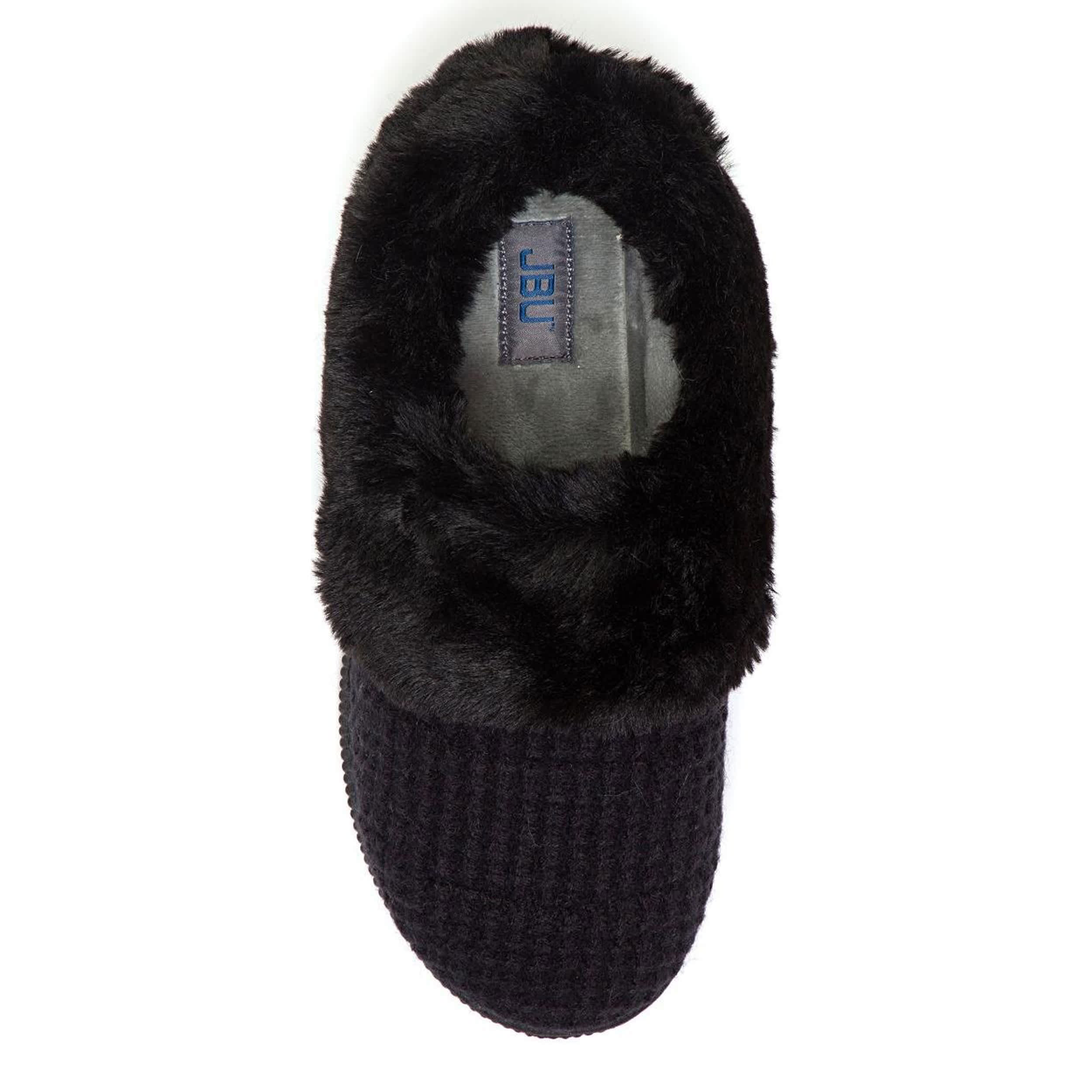 JBU-WOMENS BAYLOR SLIPPER-BLACK & 