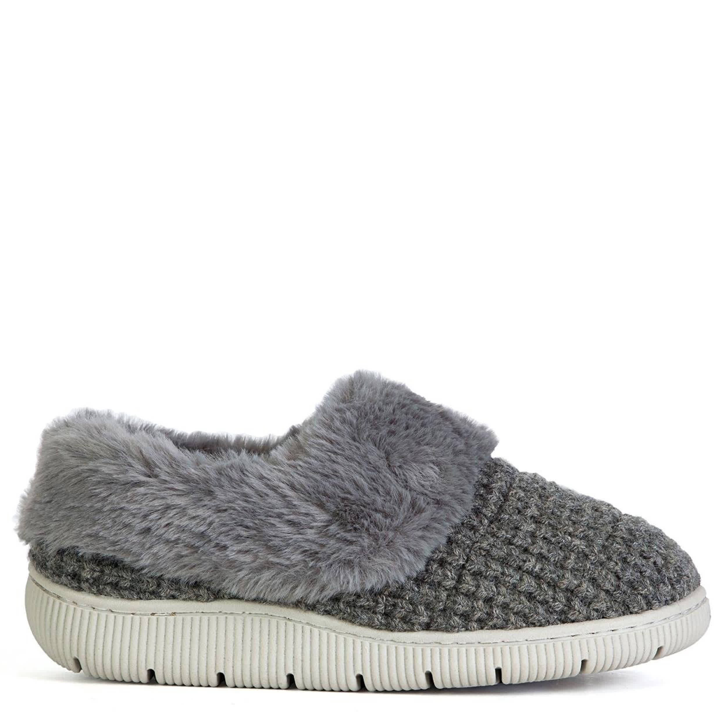 JBU-WOMENS BAYLOR SLIPPER-GREY & 