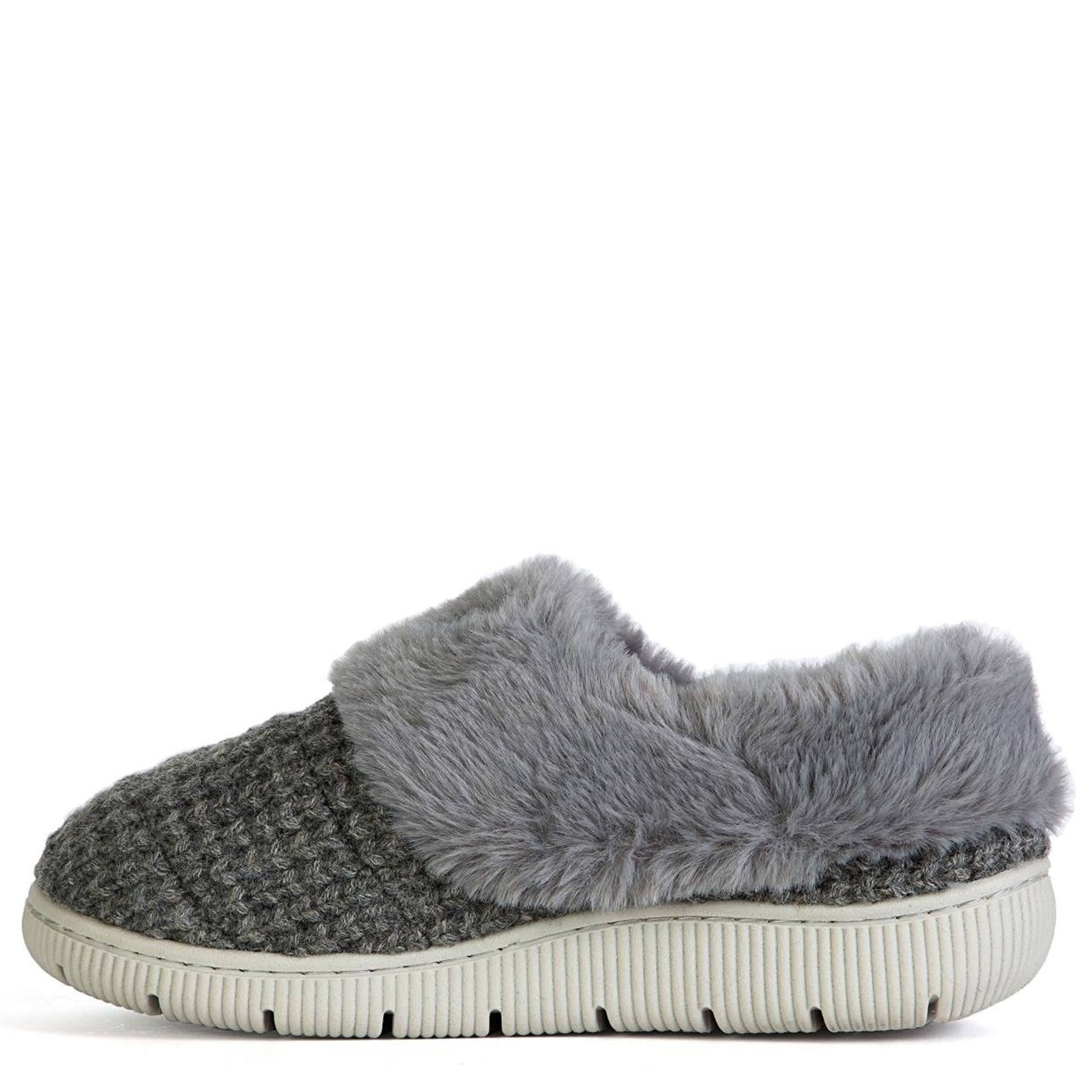 JBU-WOMENS BAYLOR SLIPPER-GREY & 