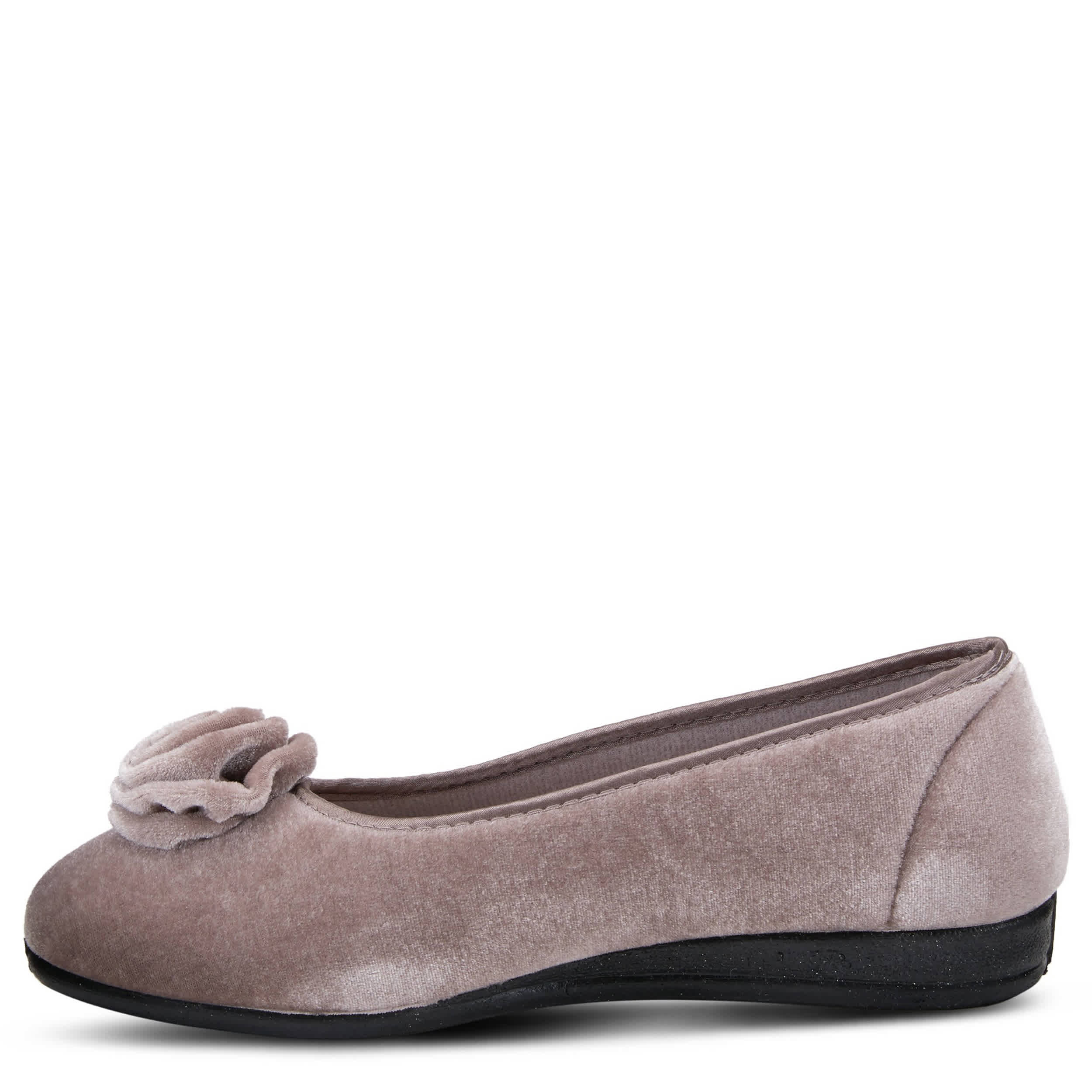 Flexus-WOMENS ROSELOUD FLAT-PALE GREY & 
