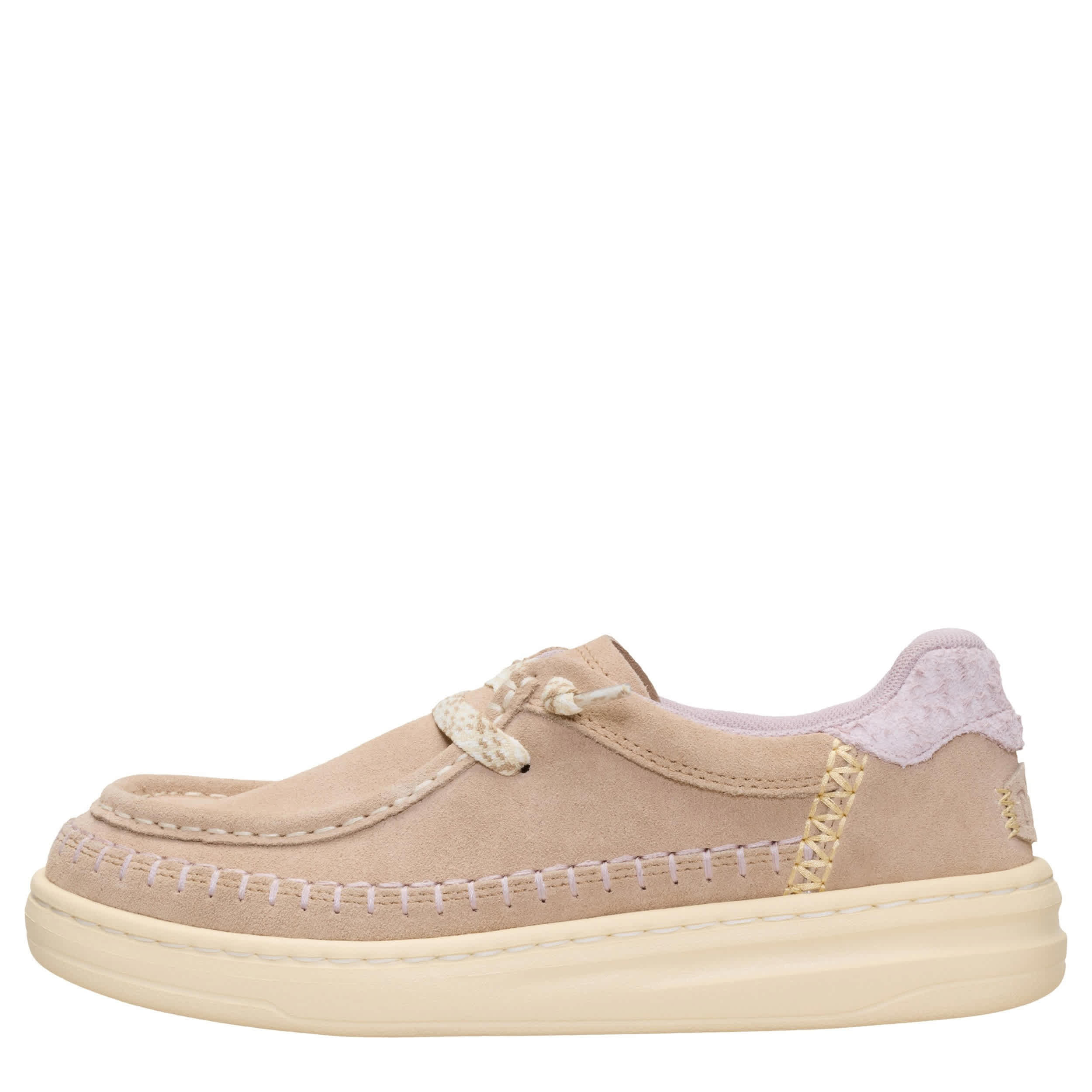 HEYDUDE-WOMENS HARPER MOC CRAFTED SLIP ON SNEAEKR-NEUTRAL & 