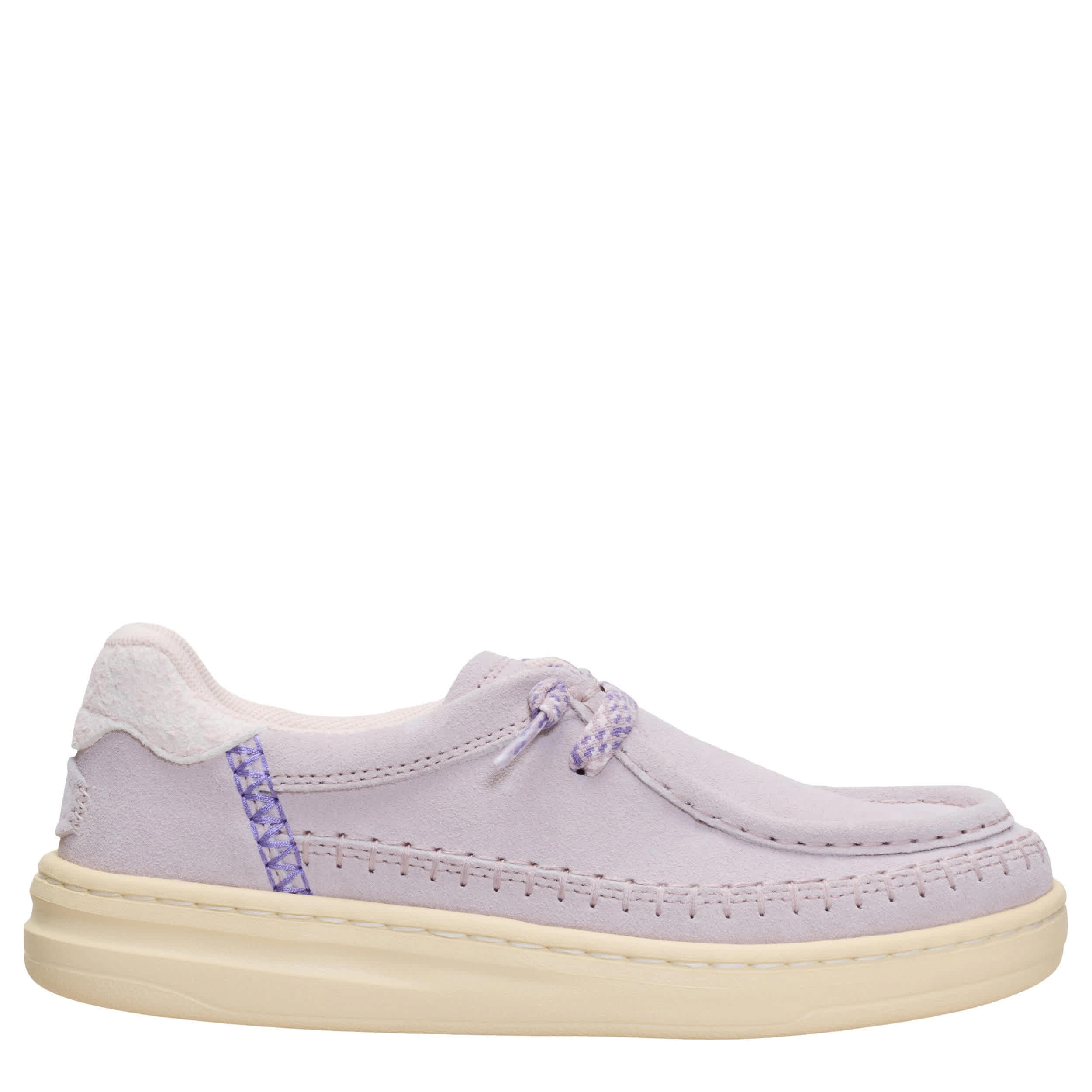 HEYDUDE-WOMENS HARPER MOC CRAFTED SLIP ON SNEAEKR-GREY & 